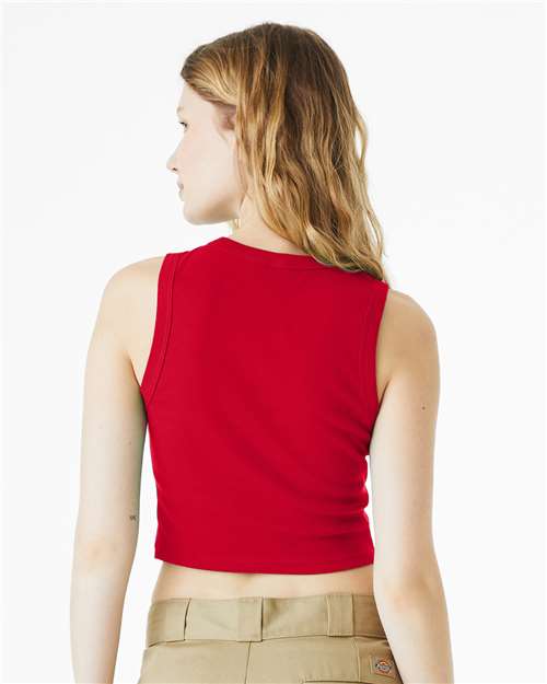 Women's Micro Rib Muscle Crop Tank - 1013 53