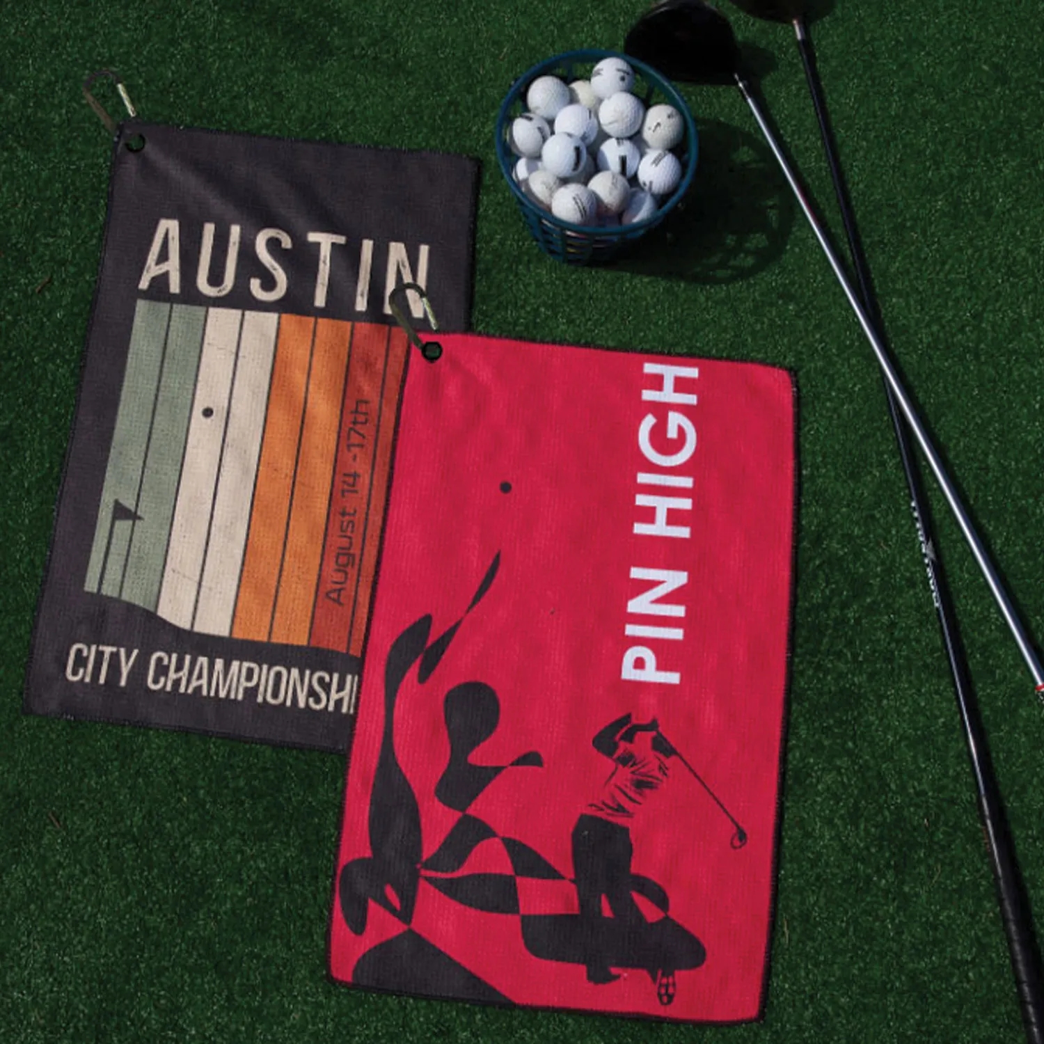 EPICOLOR Waffle Golf Towel