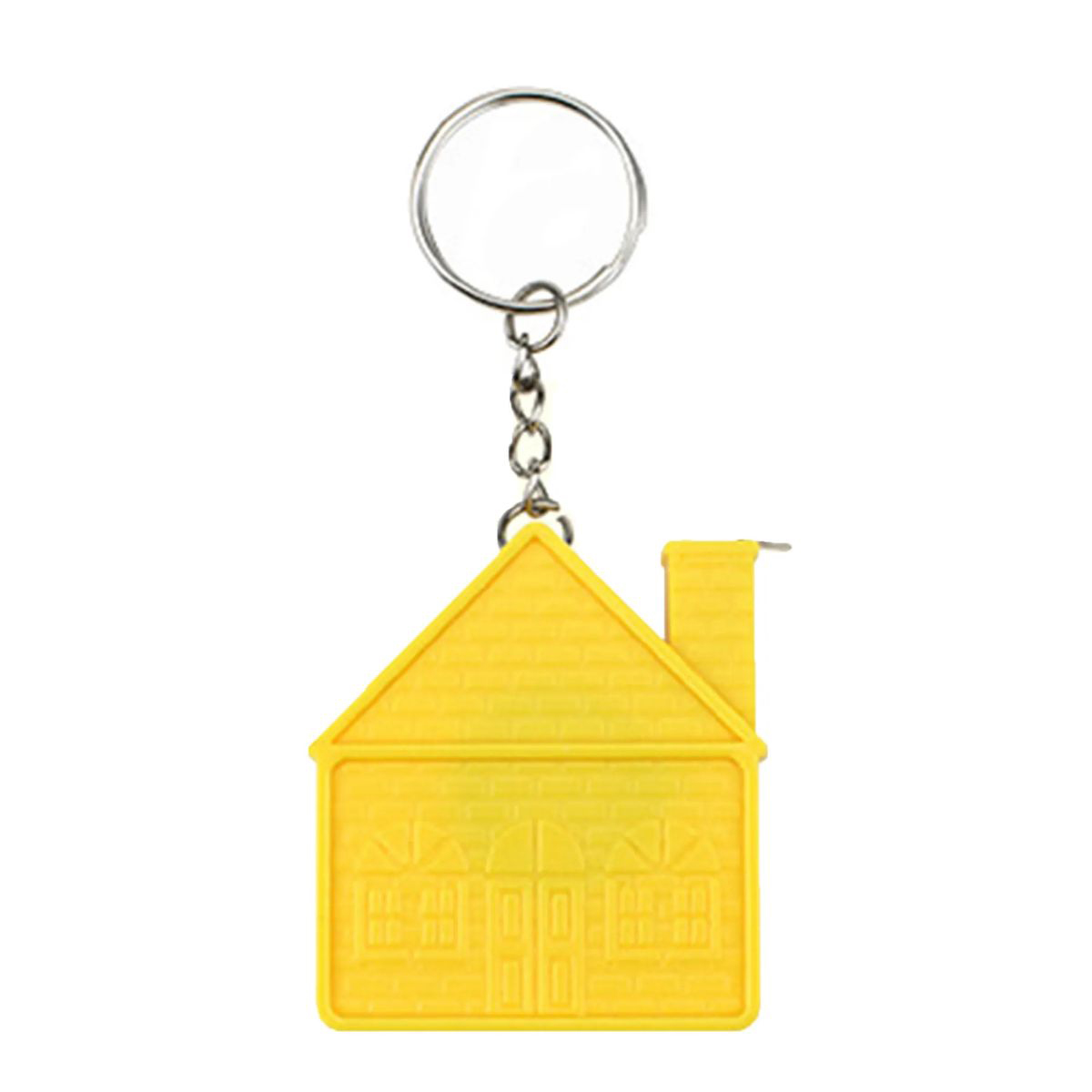 Portable House Shaped Measuring Ruler Keychain 6