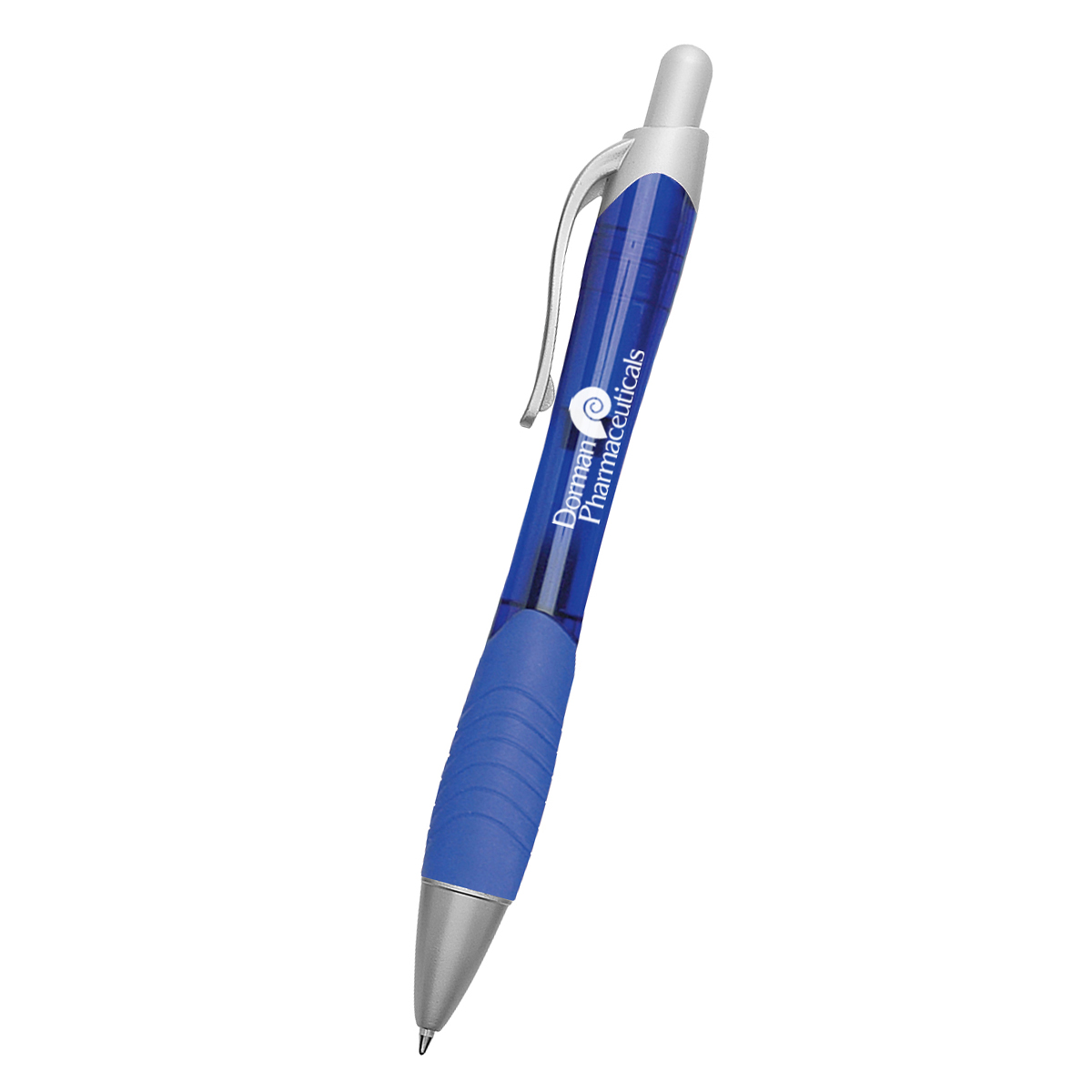 Rio Ballpoint Pen With Contoured Rubber Grip 15