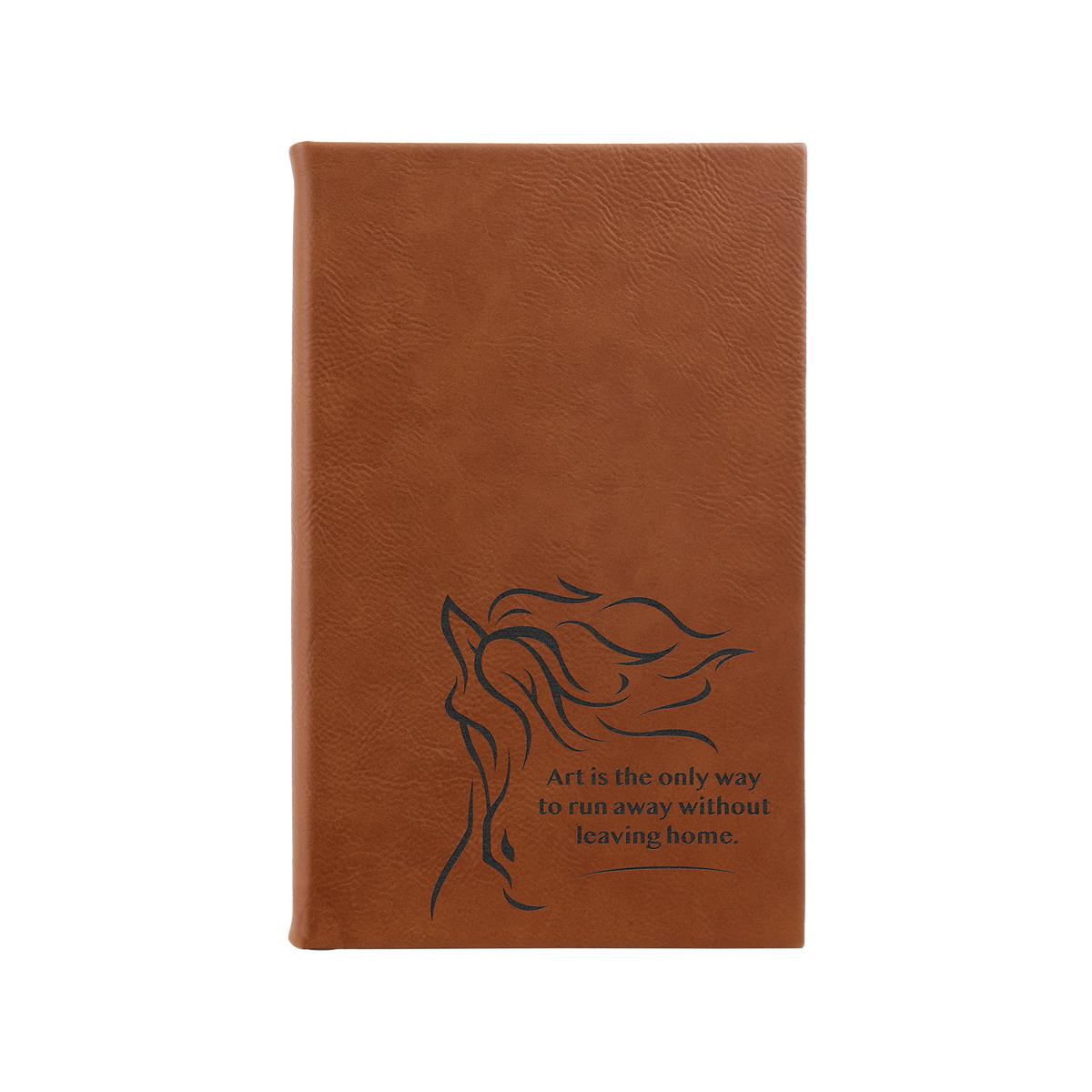 5" x 8" Rawhide Leatherette Sketch Book