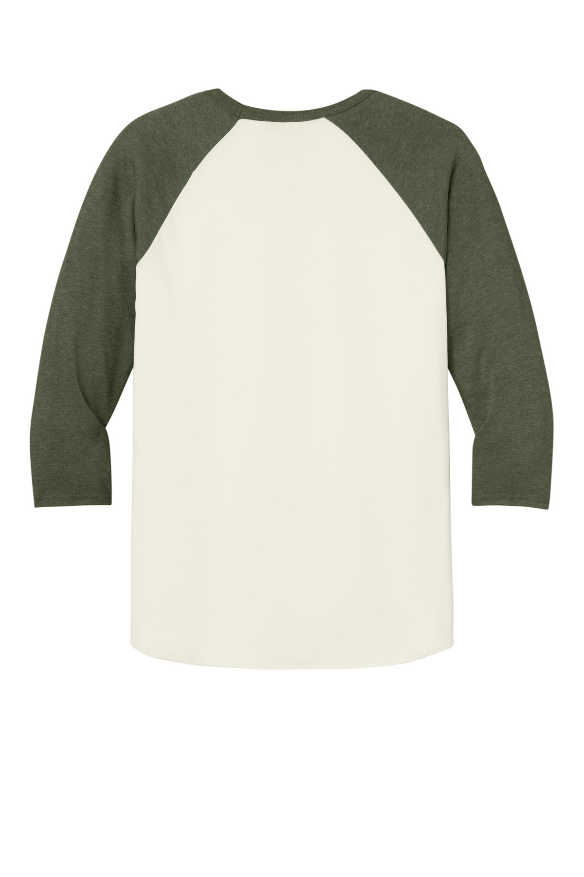 Jerzees Unisex Premium Blend Combed Ring Spun 3/4-Sleeve Raglan 560R 8
