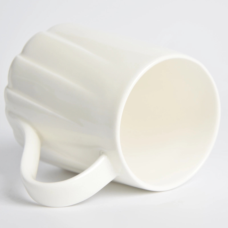 Custom 12 OZ Ceramic Coffee Mug with lid spoon 3