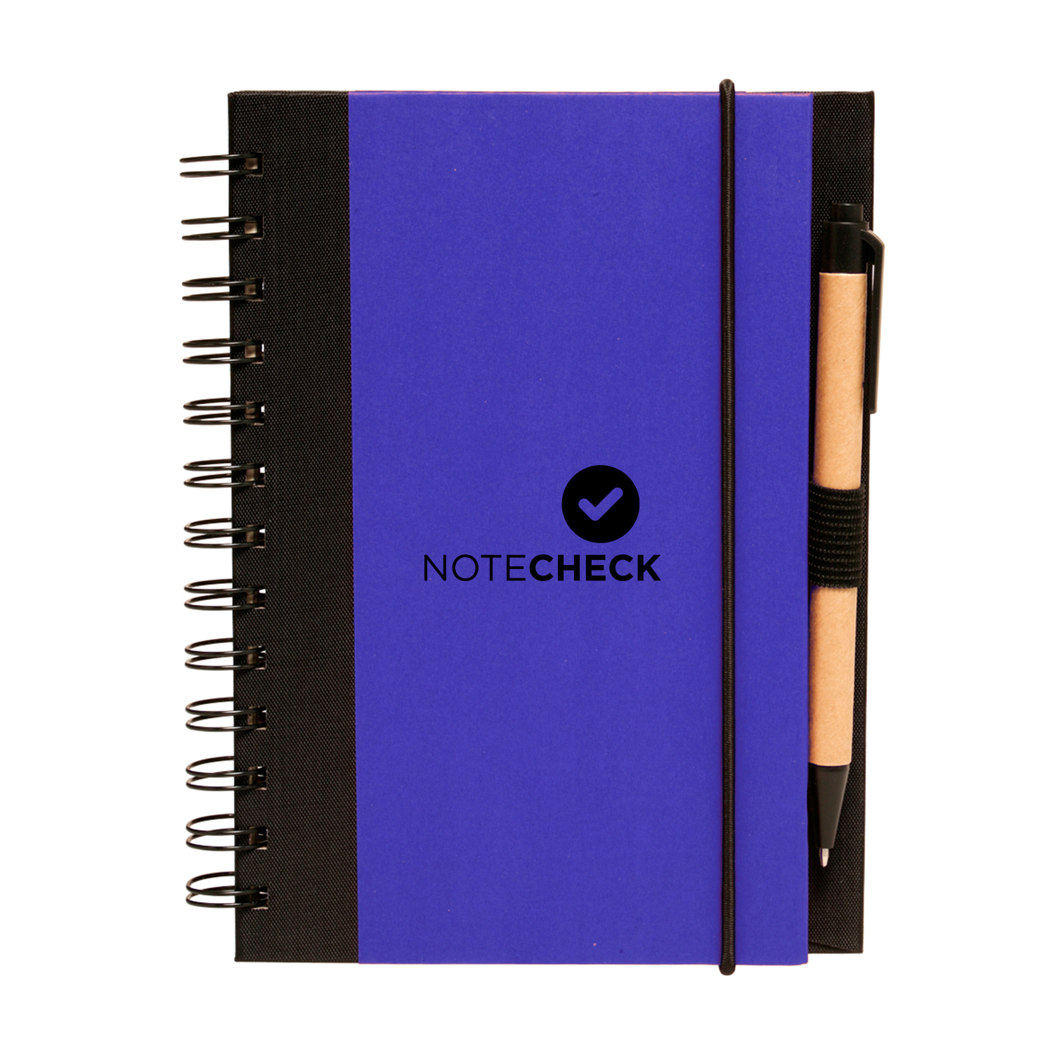 Duotone Spiral Notebook (1 Color Imprint) 4