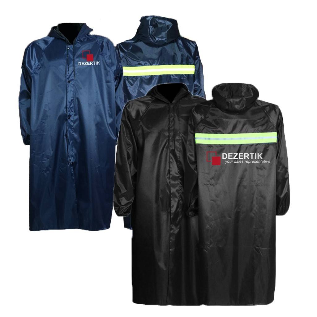 Raincoat Jacket w/ Reflective Tape 2