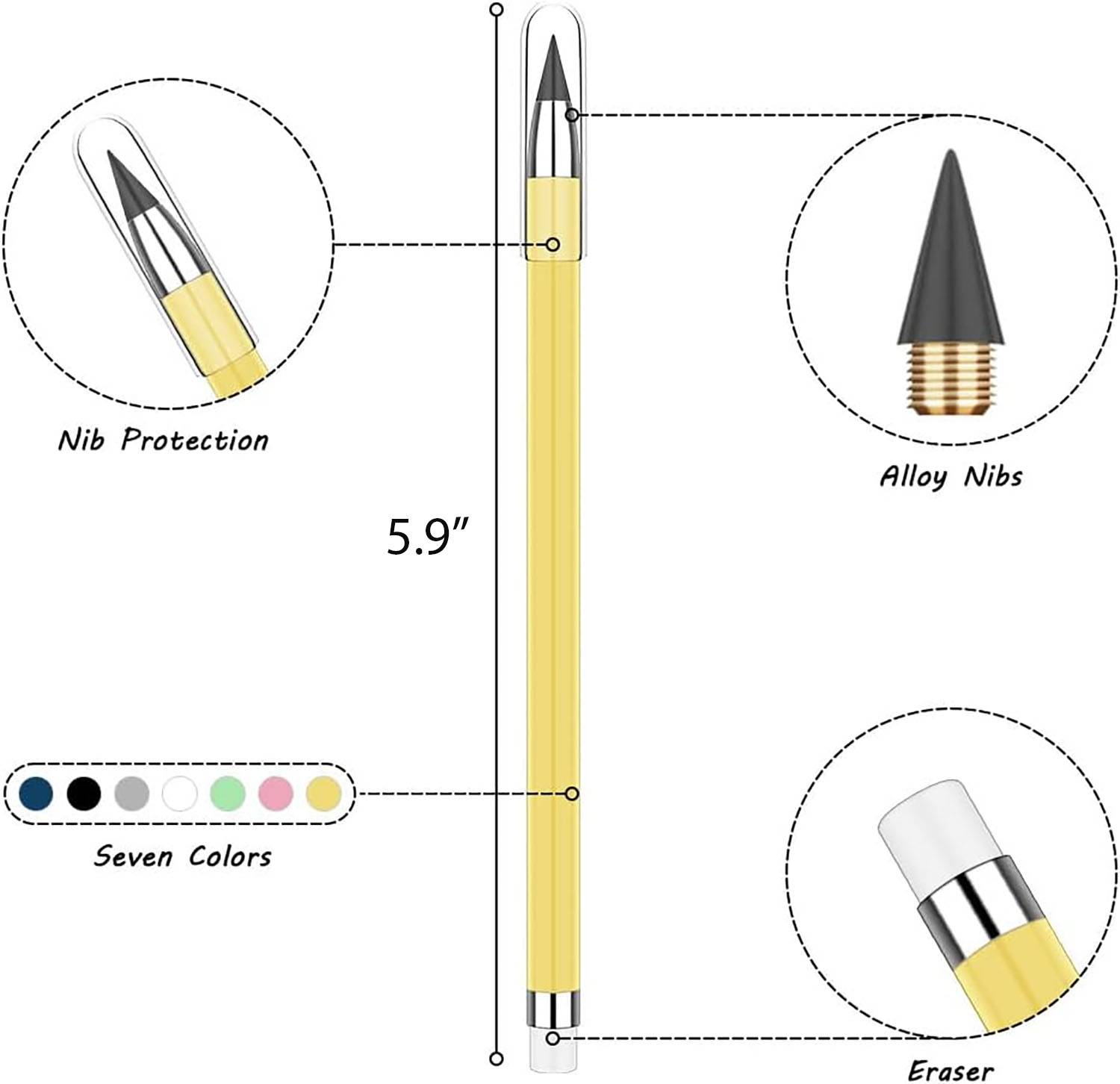 Pencil With Eraser 2