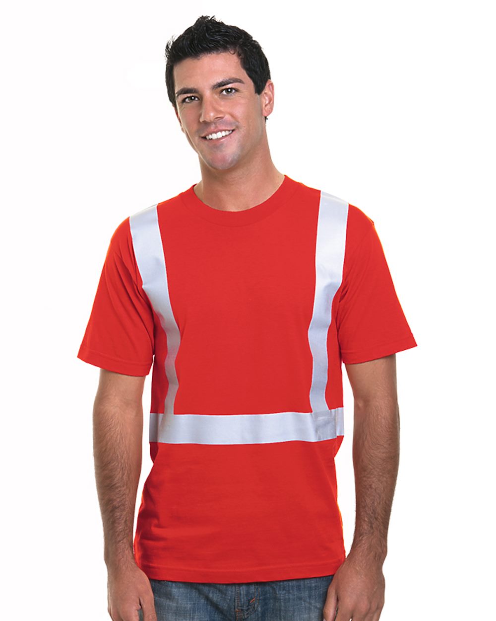 Unisex USA-Made Hi-Visibility Performance T-Shirt - 3755 9