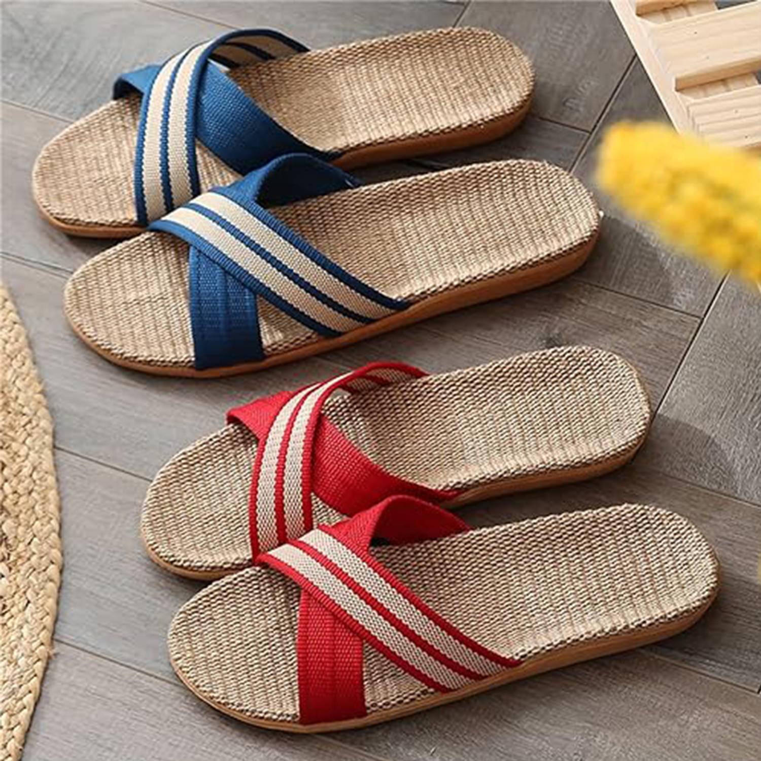 Easy and Comfortable Home Linen Slippers 2