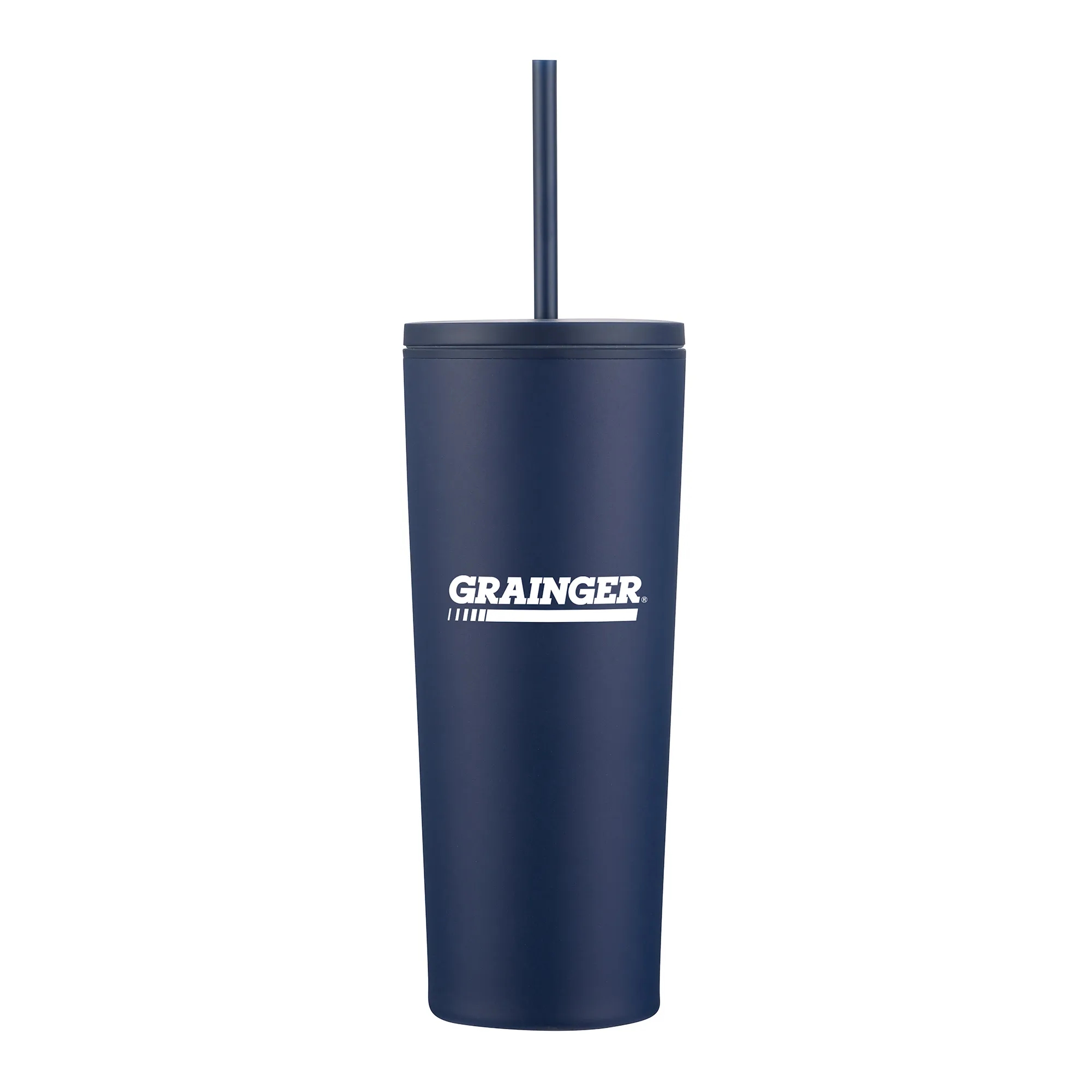 24oz. Double Wall SS / PP Mug with Straw 12
