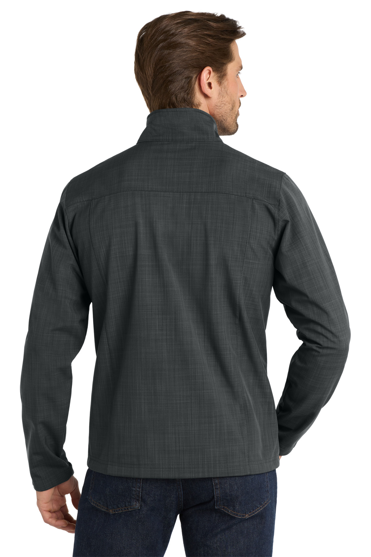 Eddie Bauer Shaded Crosshatch Soft Shell Jacket. EB532 16
