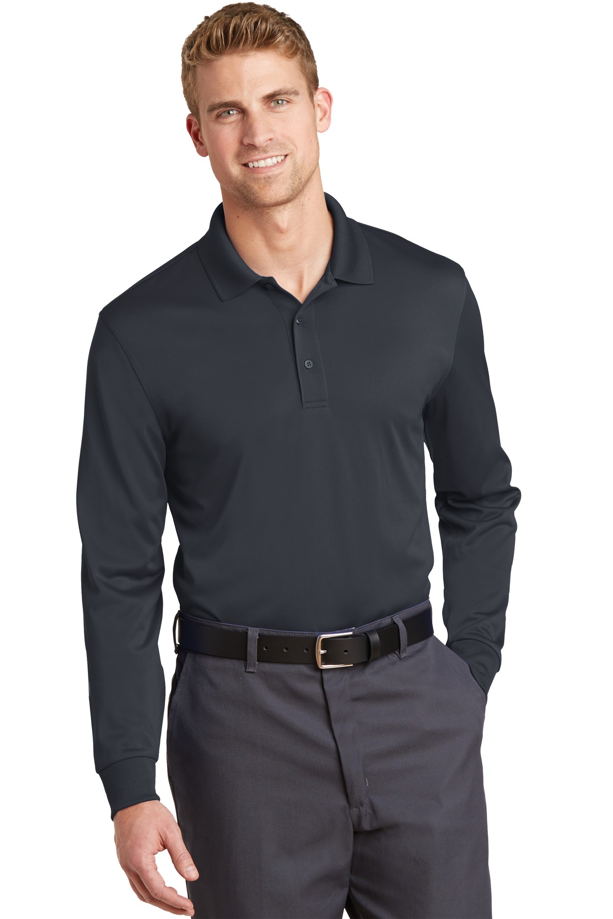 CornerStone Select Snag-Proof Long Sleeve Polo. CS412LS 36