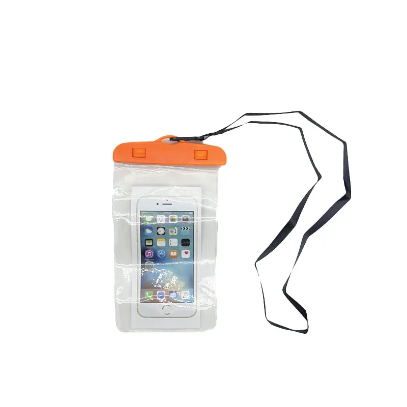 Full Color PVC Waterproof Phone Pouch 9"L x 5"W x 18"H 2