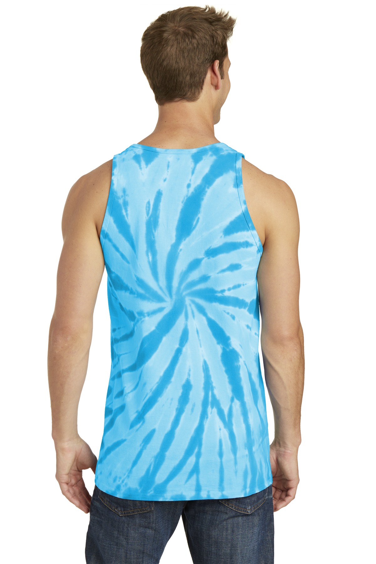 Port & Co Tie-Dye Tank Top. PC147TT 33
