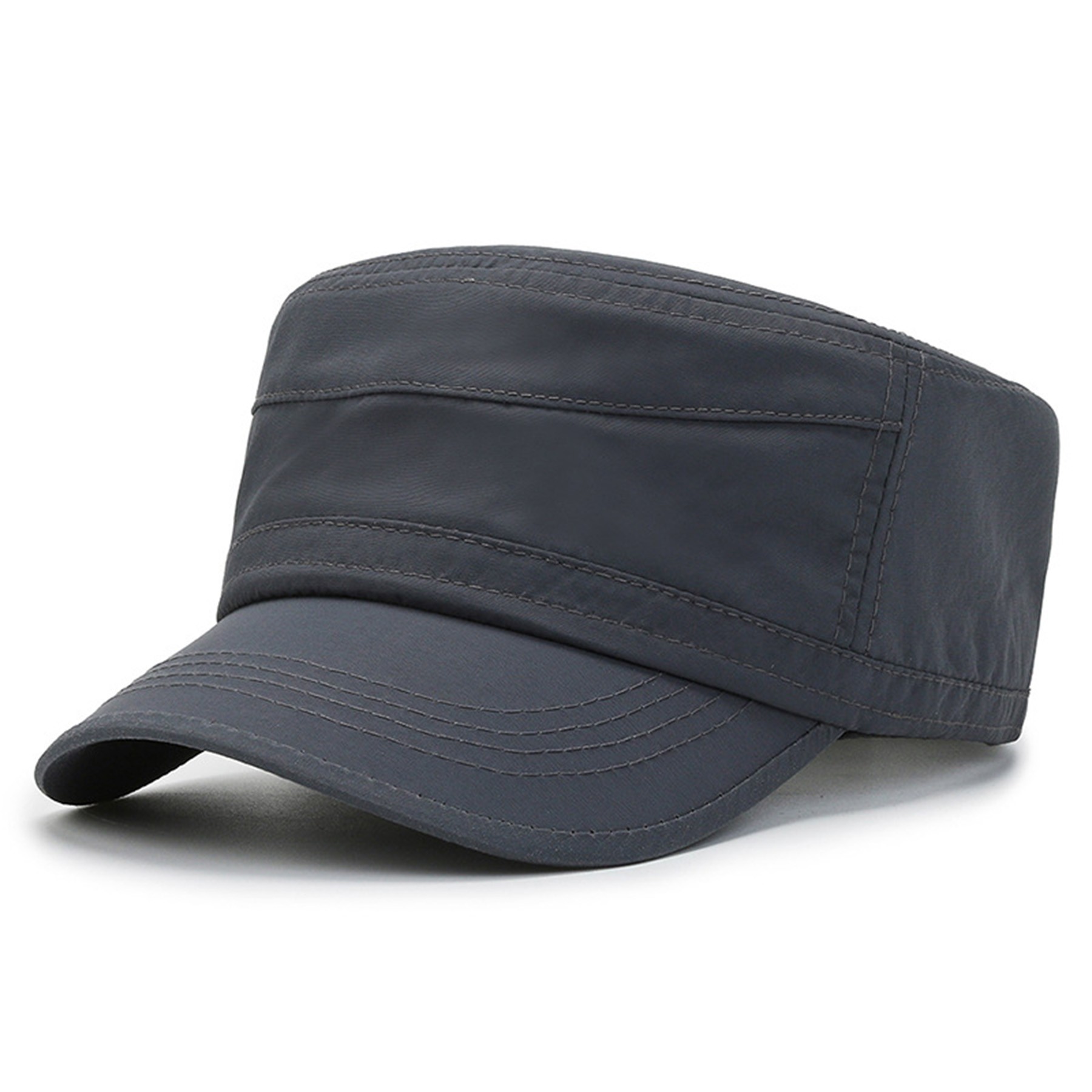 Adjustable Breathable Flat Top Cap 2