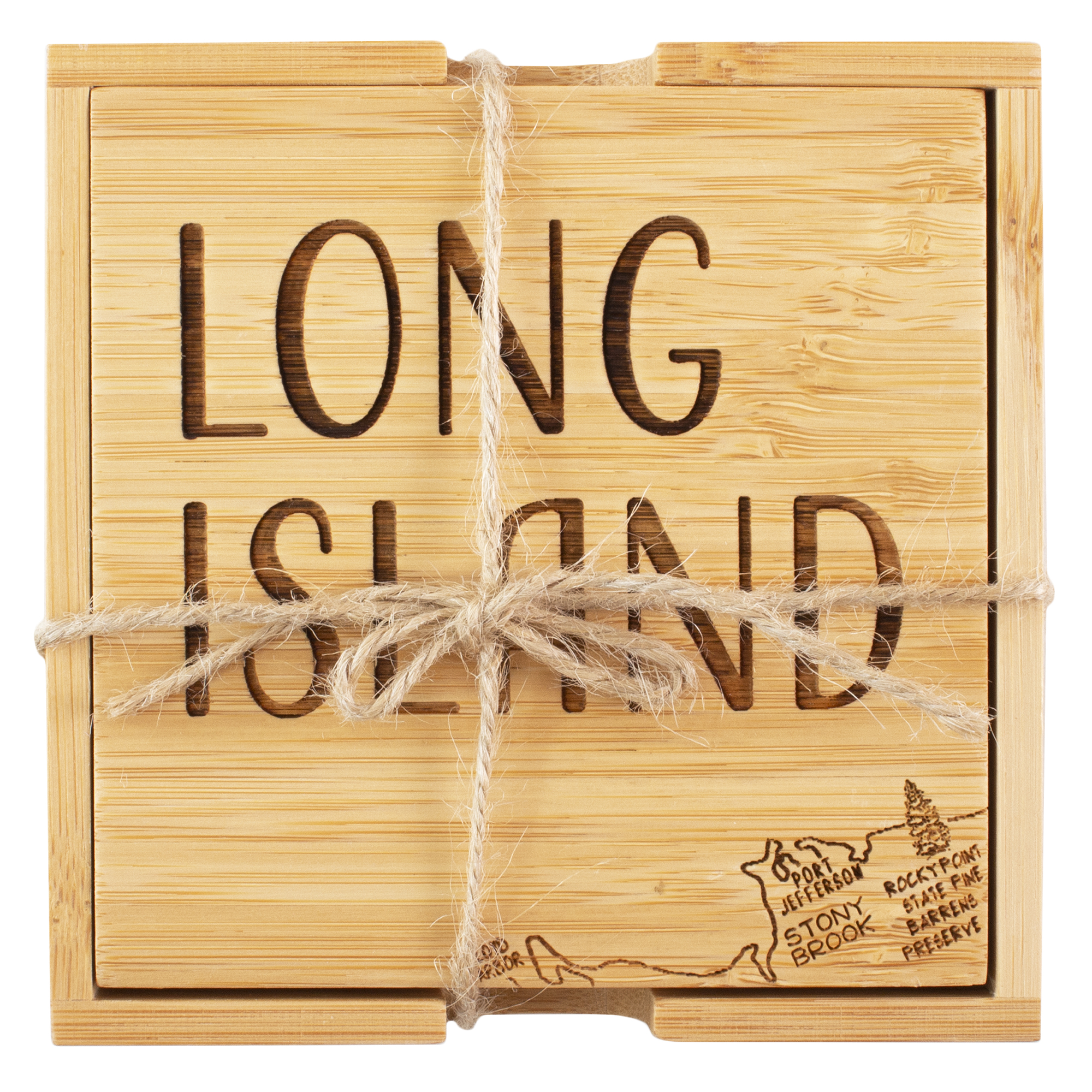 Long Island Puzzle Coaster Set 4