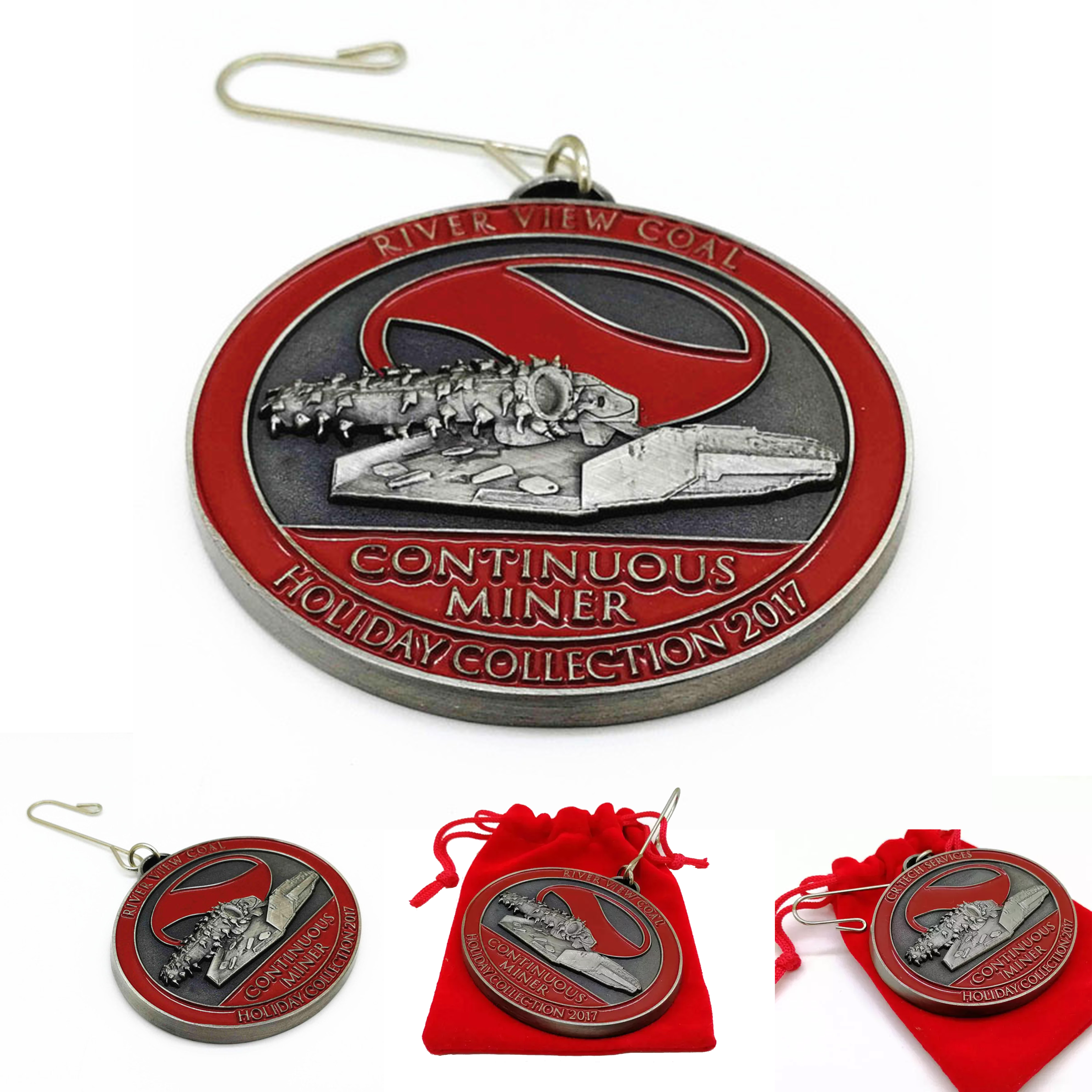 Custom Medal Cast Metal Ornament 2