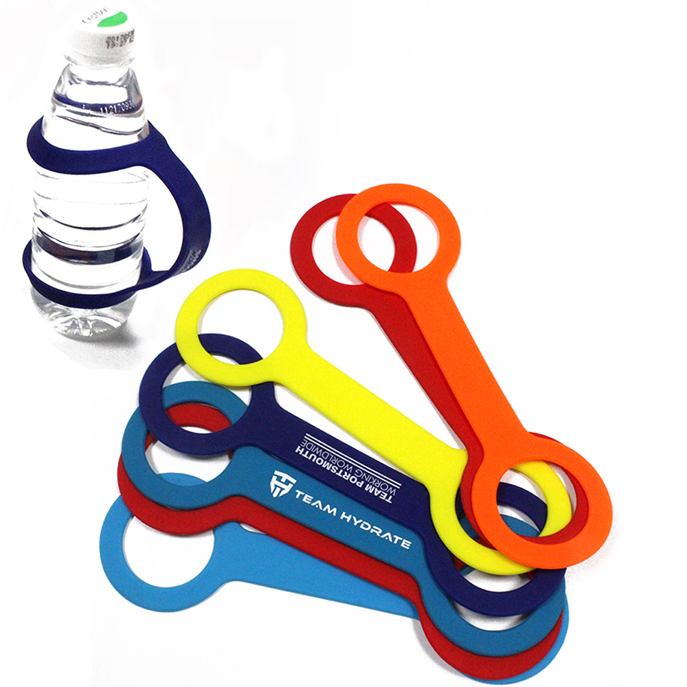 Silicone Water Bottle Band Handle/Holder/Carrier Grip 2