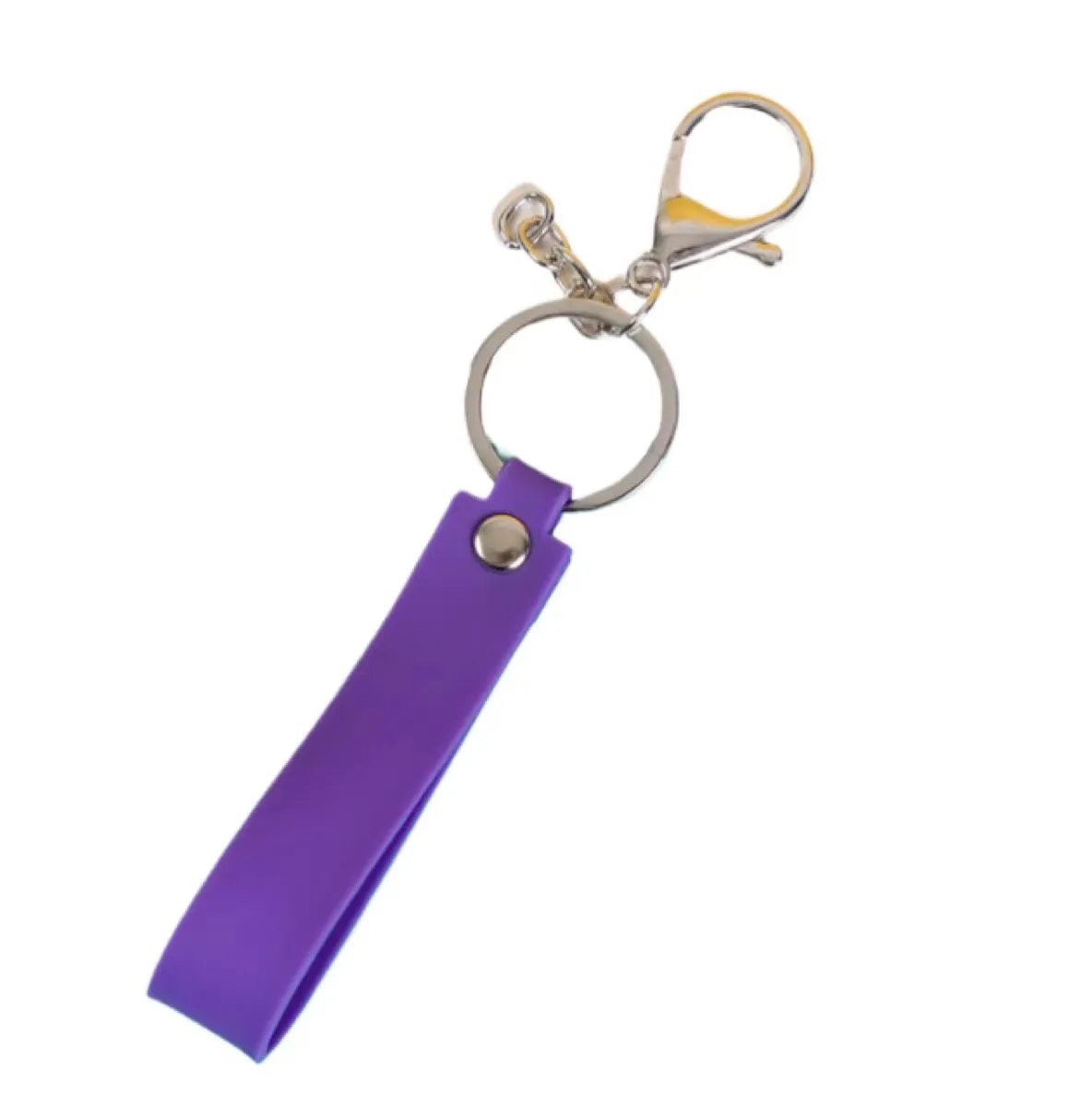 Simple Custom Silicone Keychains 8