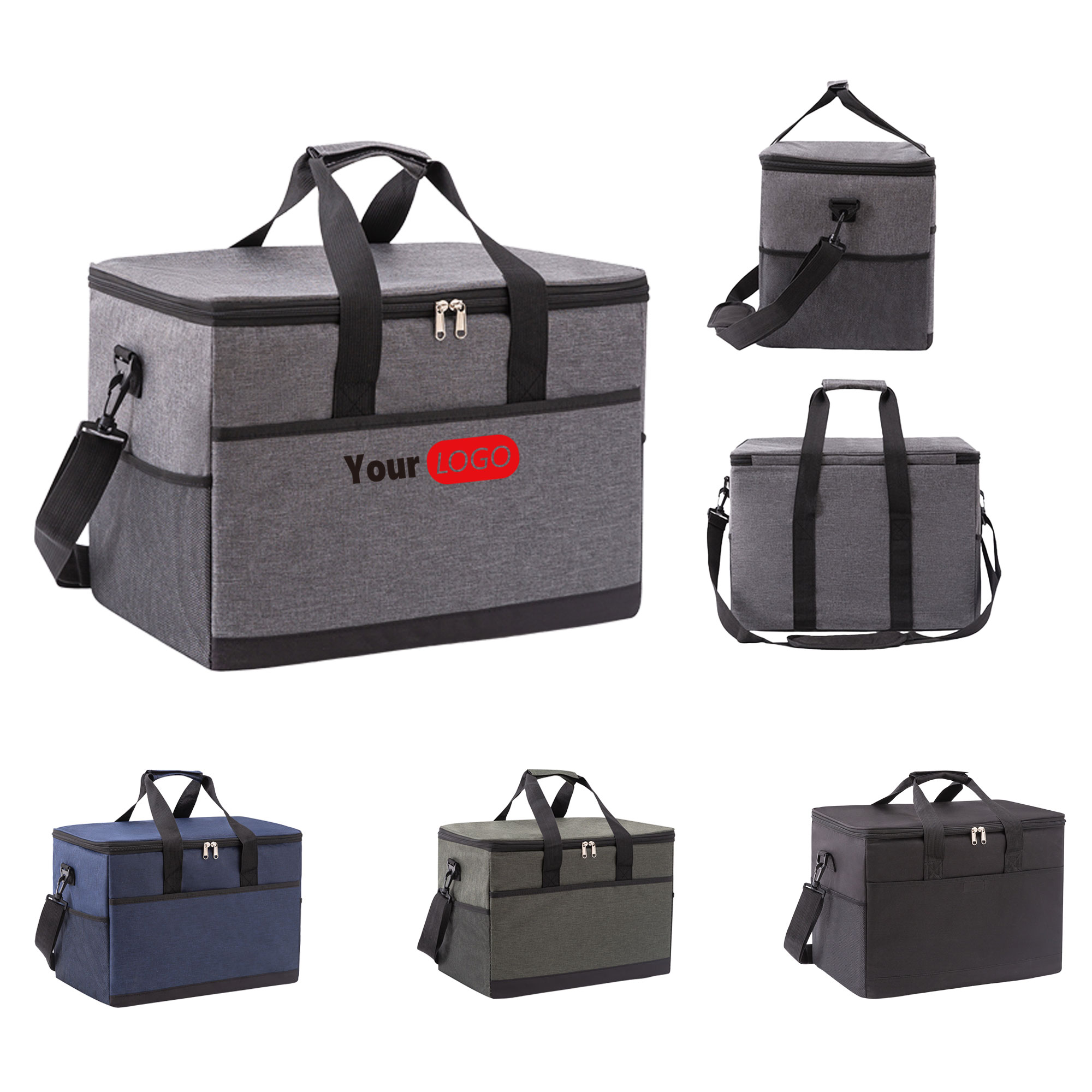 Camping Picnic Outdoor Waterproof Oxford Cooler Bag 6