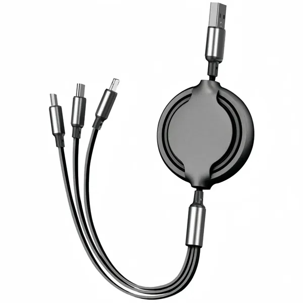 3-In-1 Retractable Multi Charging Cable 5