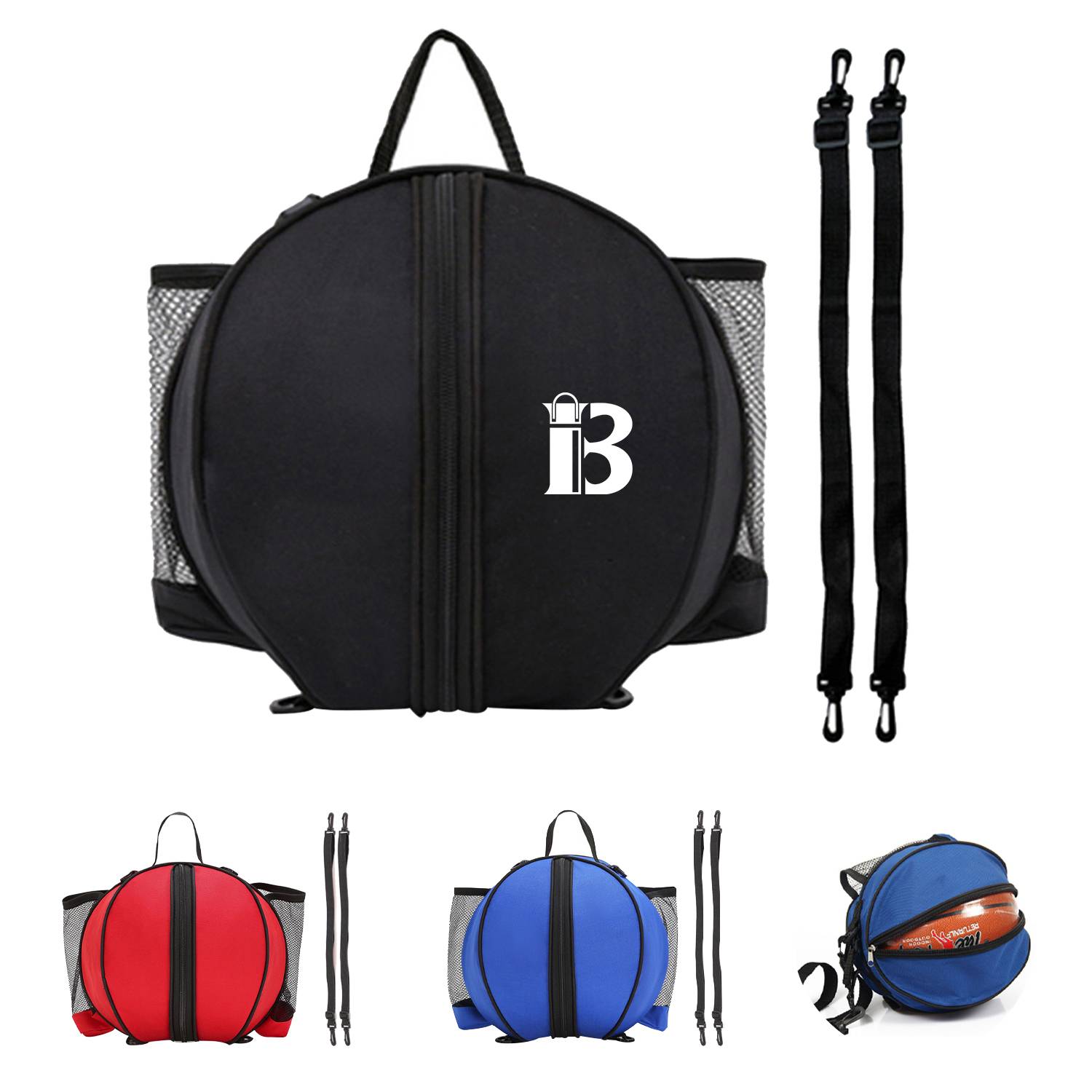 Polyester Ball Sports Backpack 2