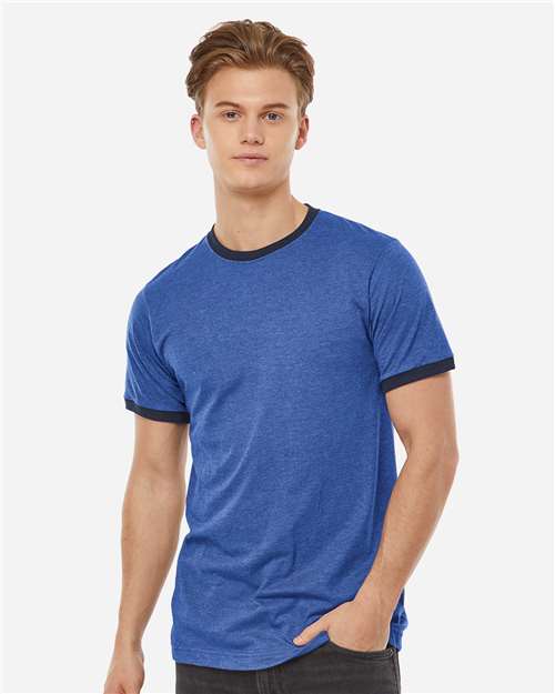 Unisex Fine Jersey Ringer T-Shirt - 246 66
