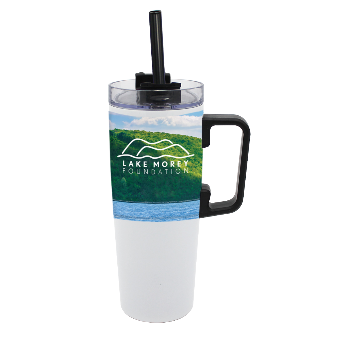 28 oz. Straight Wall Revolution Mug, Clear Varnish 1