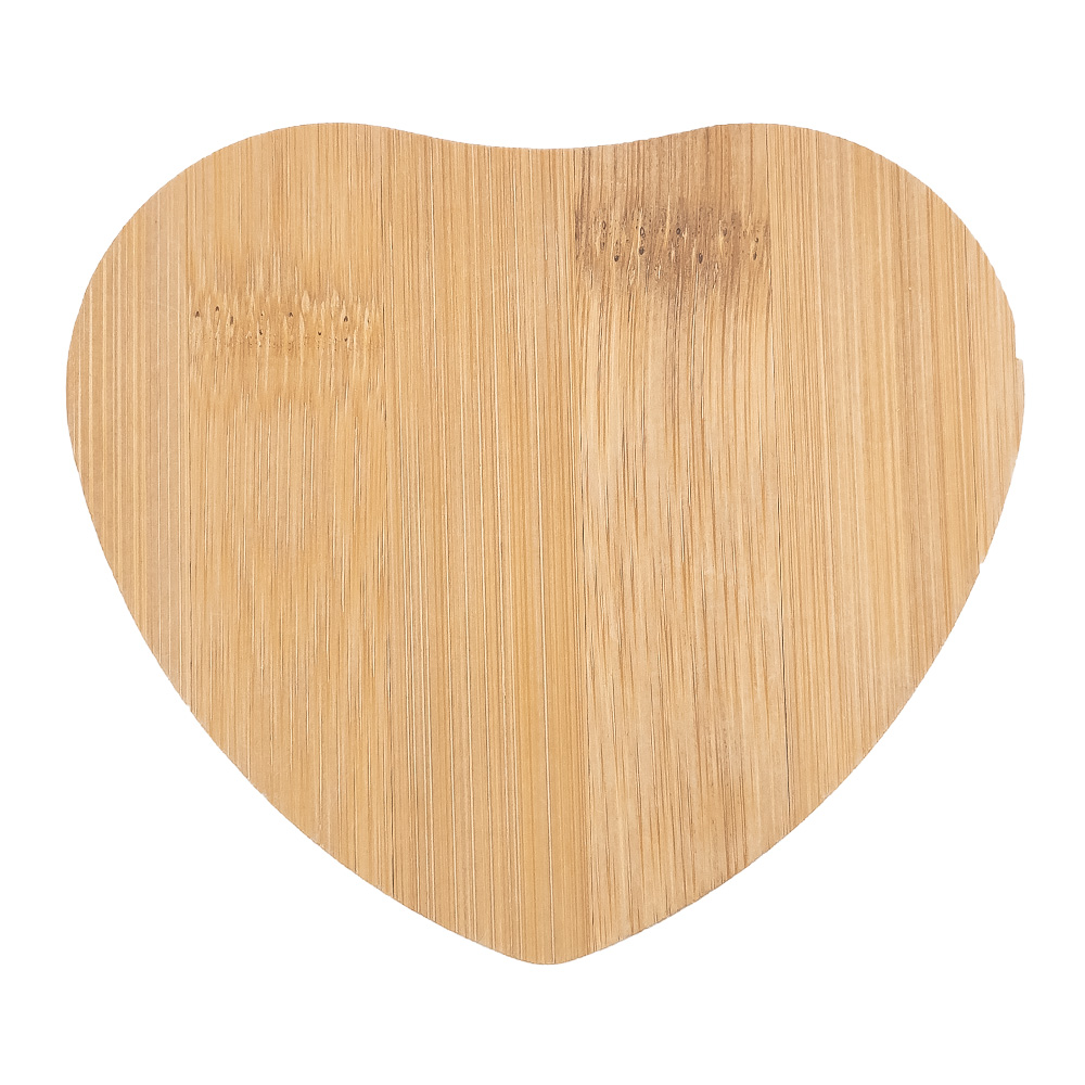 Heart Wooden Coaster 3