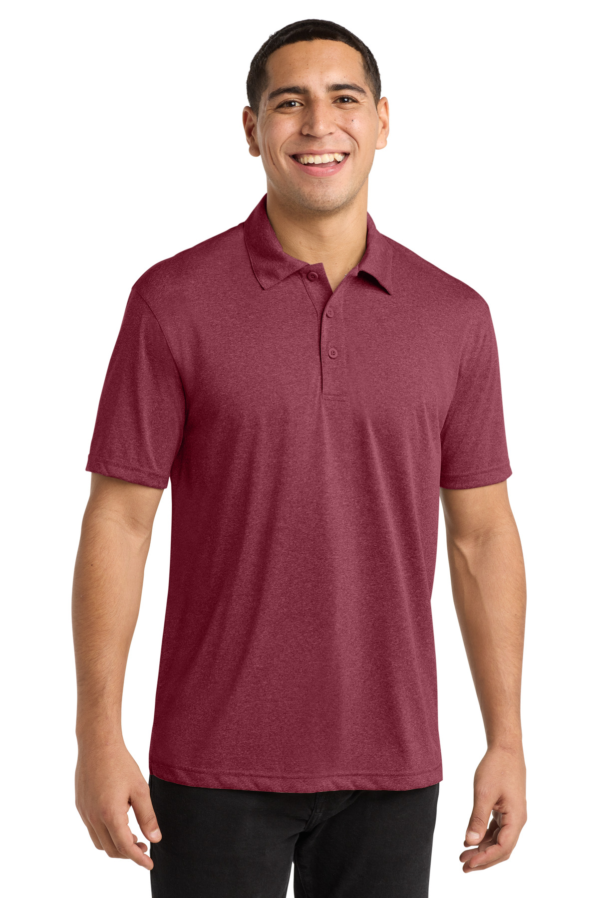 Sport-Tek Heather Contender Polo. ST660 38