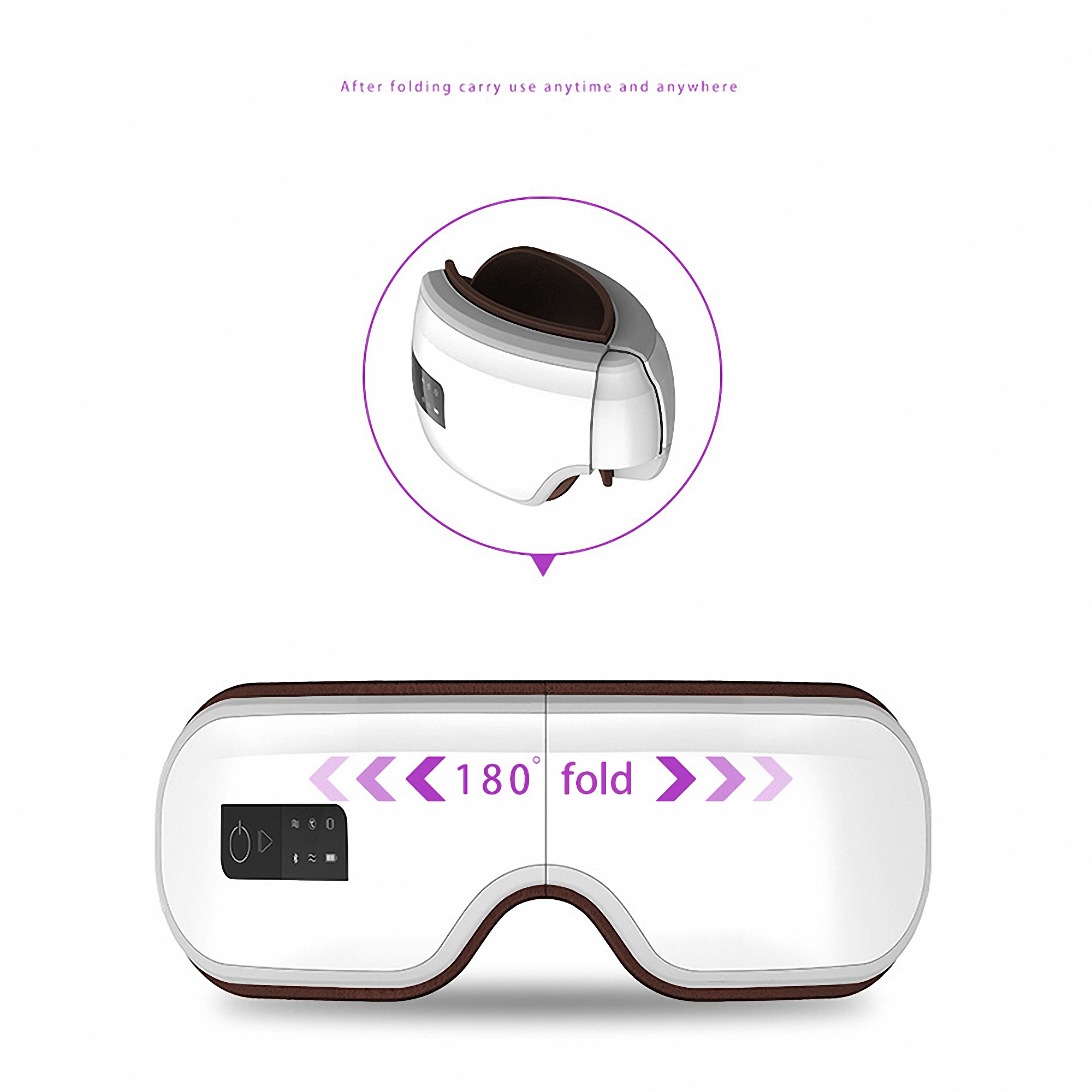 Smart Foldable Air Pressure Eye Massager 3