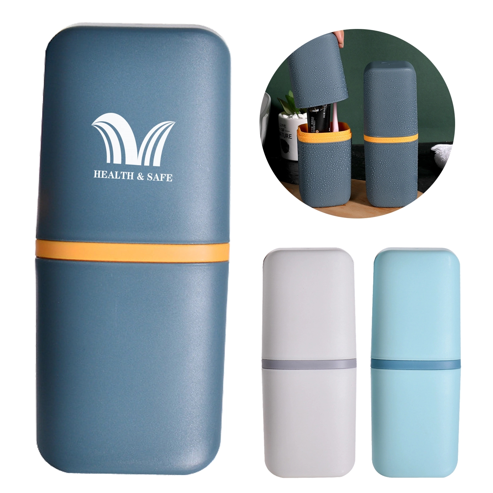 Portable PP Travel Toothbrush Case 9