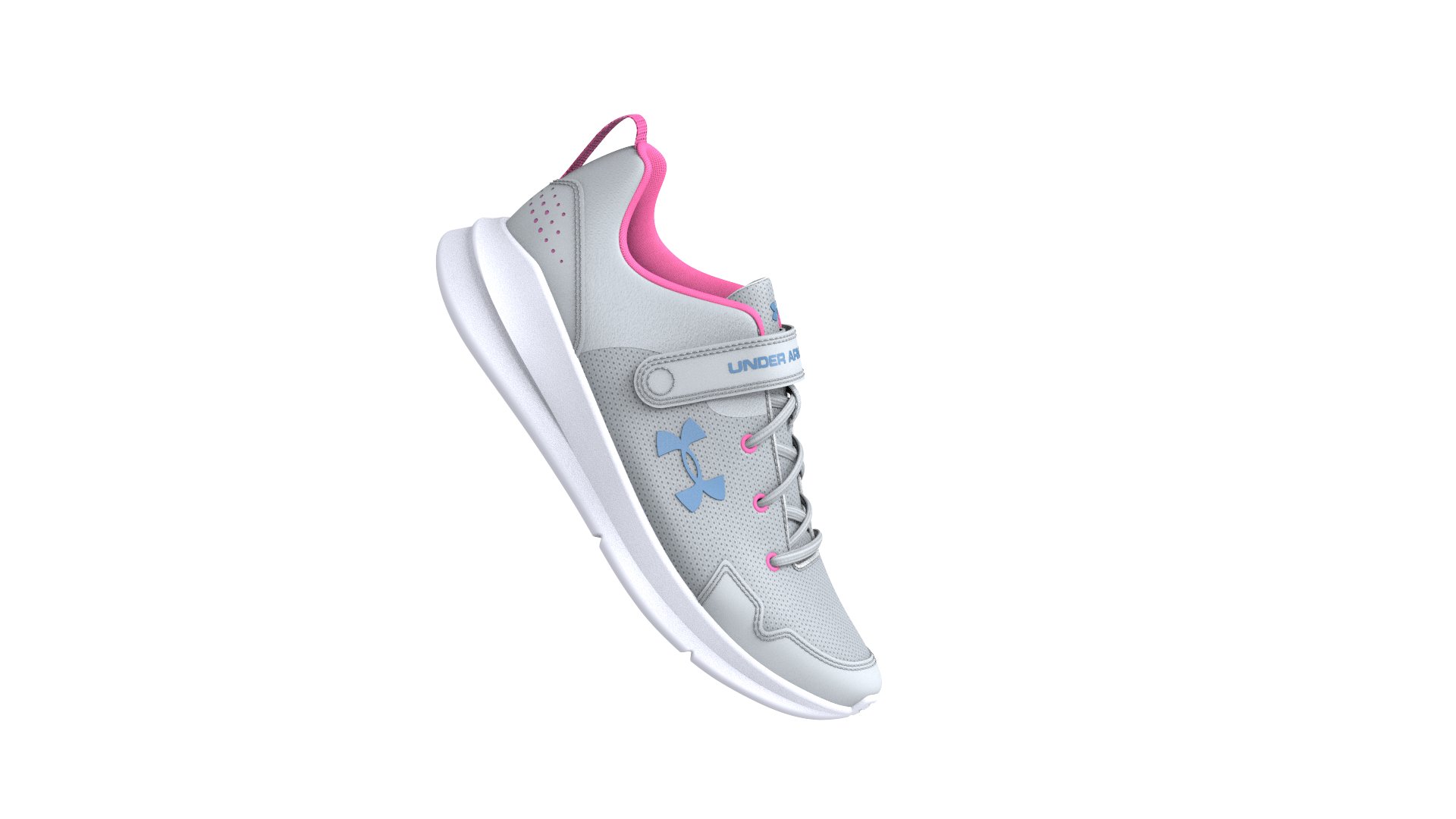 Girls' Pre-School UA Essential Sportstyle Shoes 2