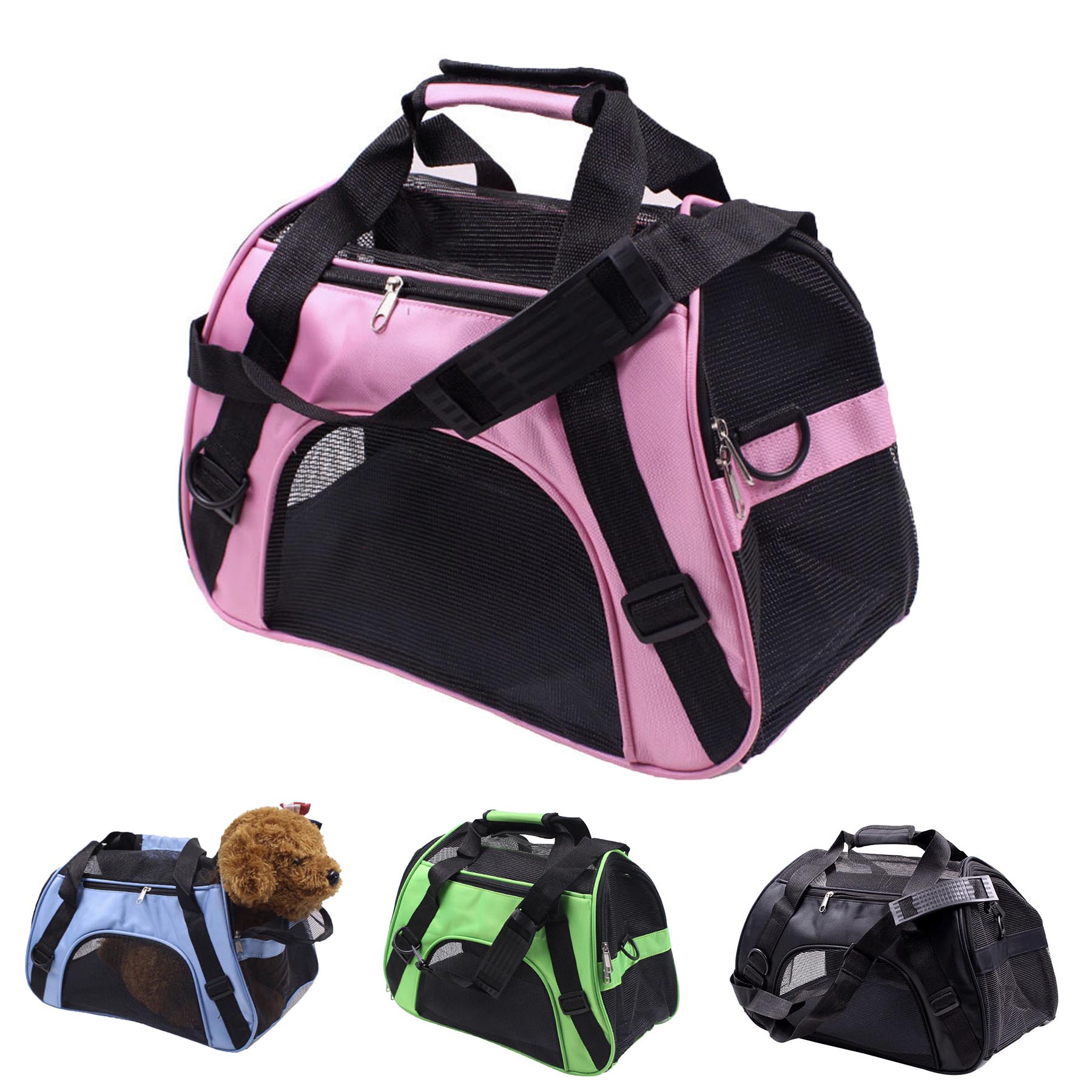 Custom Portable Soft-Sided Pet Carrier 1