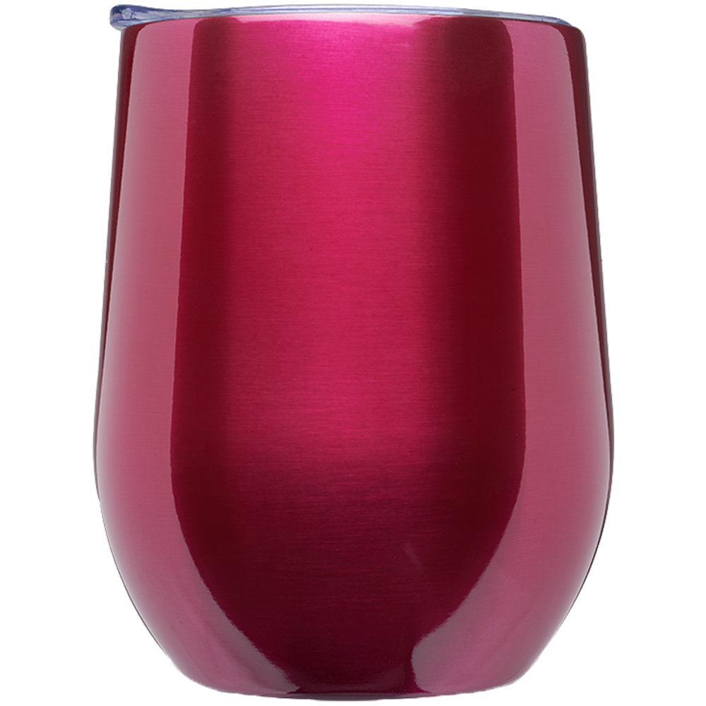 11 oz Stemless Wine Glass with Lid - BPA Free 11