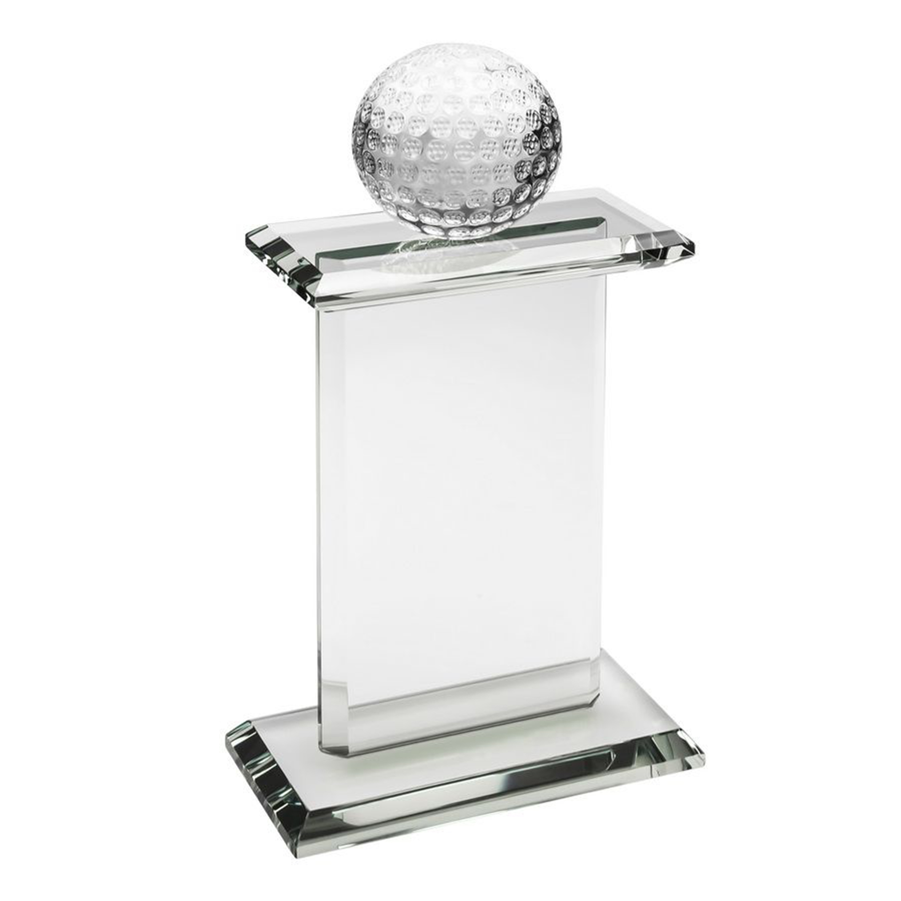 10" Pedestal Award-Golf Ball_D098SF 4