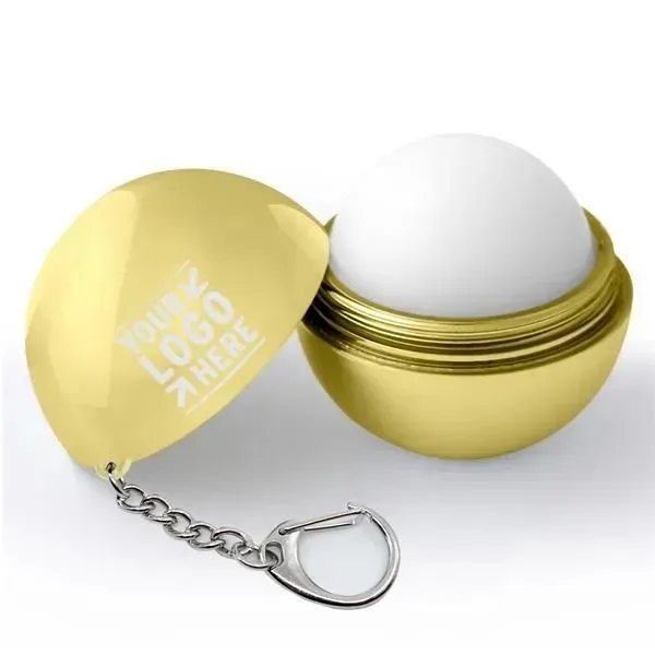 Metallic Lip Balm with Keychain 4
