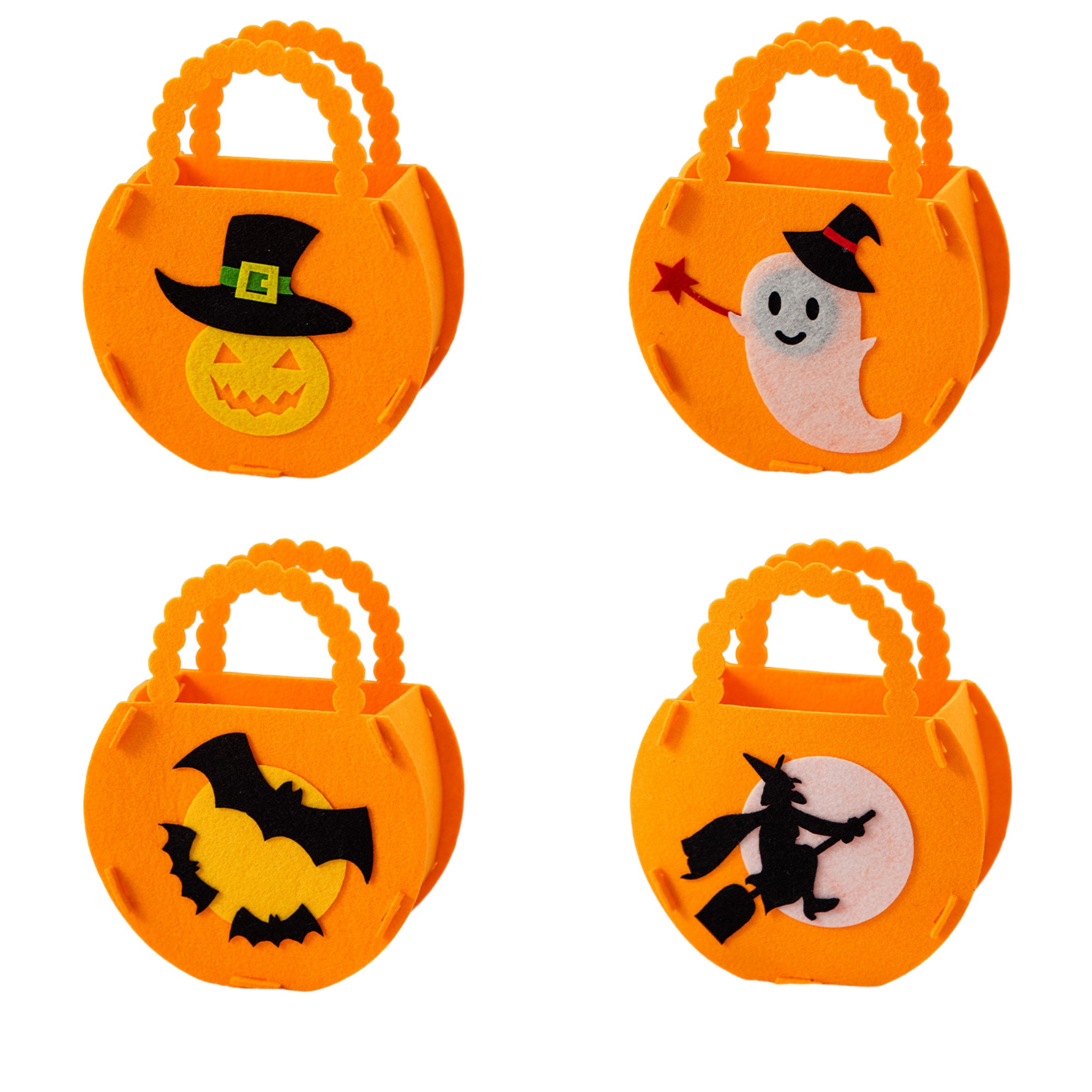 Halloween pumpkin children's candy bag 5