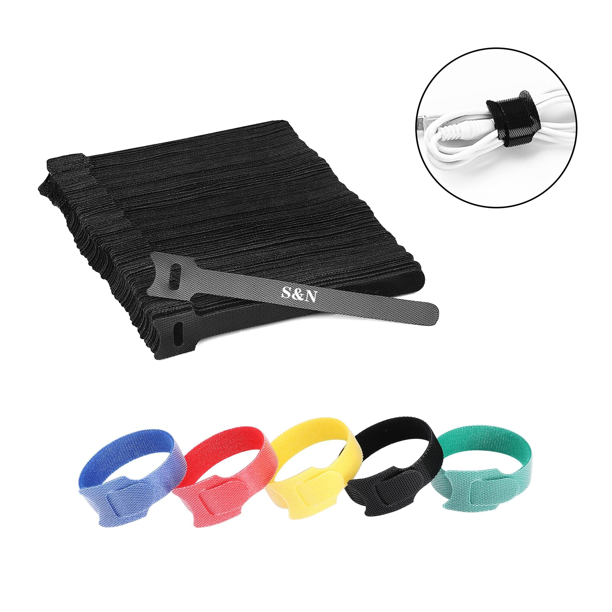 Strong Colored Nylon Cable Ties 3