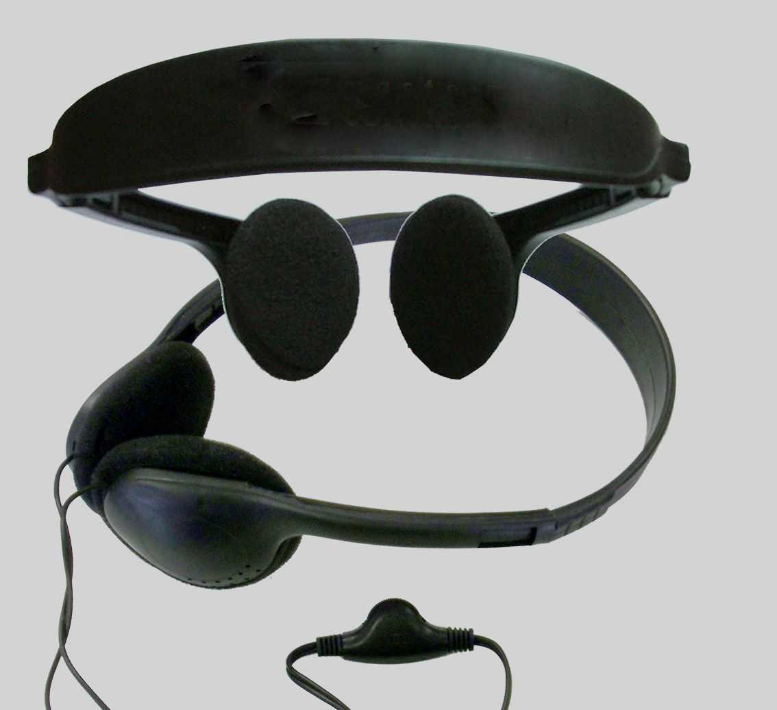 Headphones With Comfort Head Band And Volume Control 1