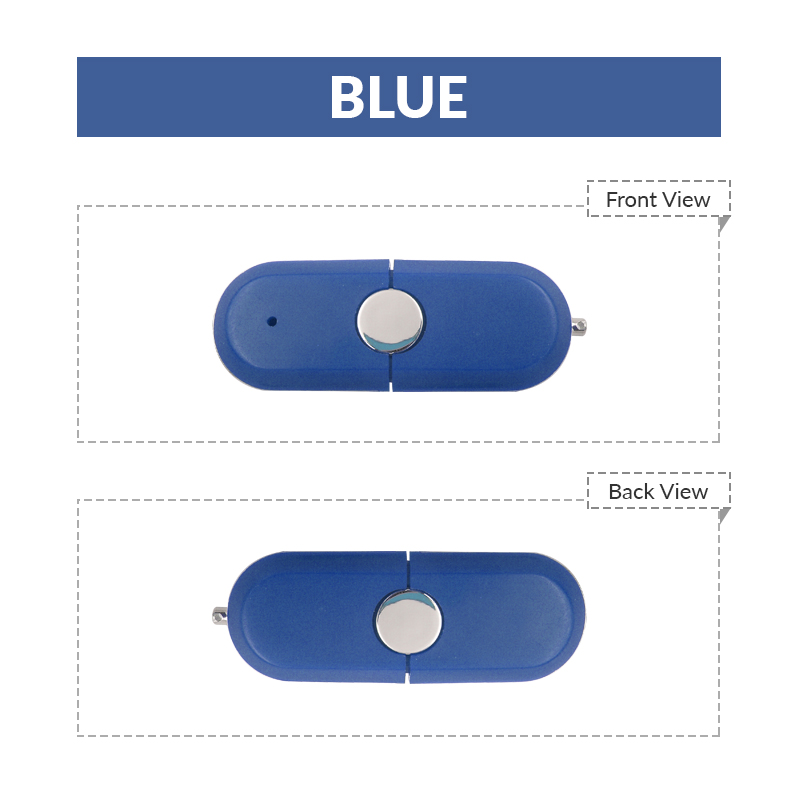 Racetrack Shaped USB Flash Drive 5