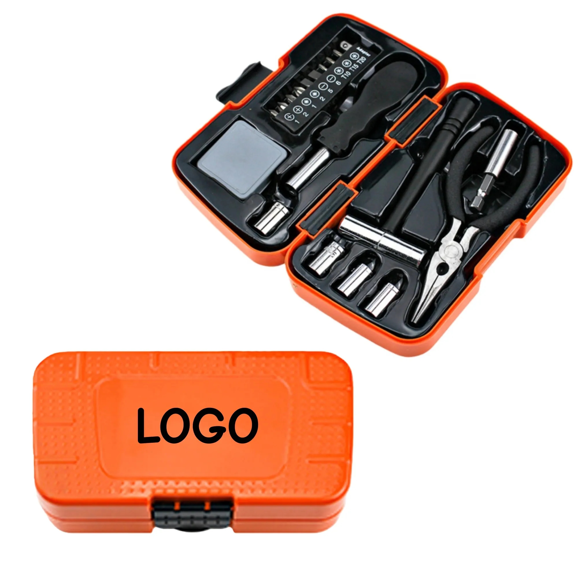 19 Piece Practical Tool Set Home Repair Kit