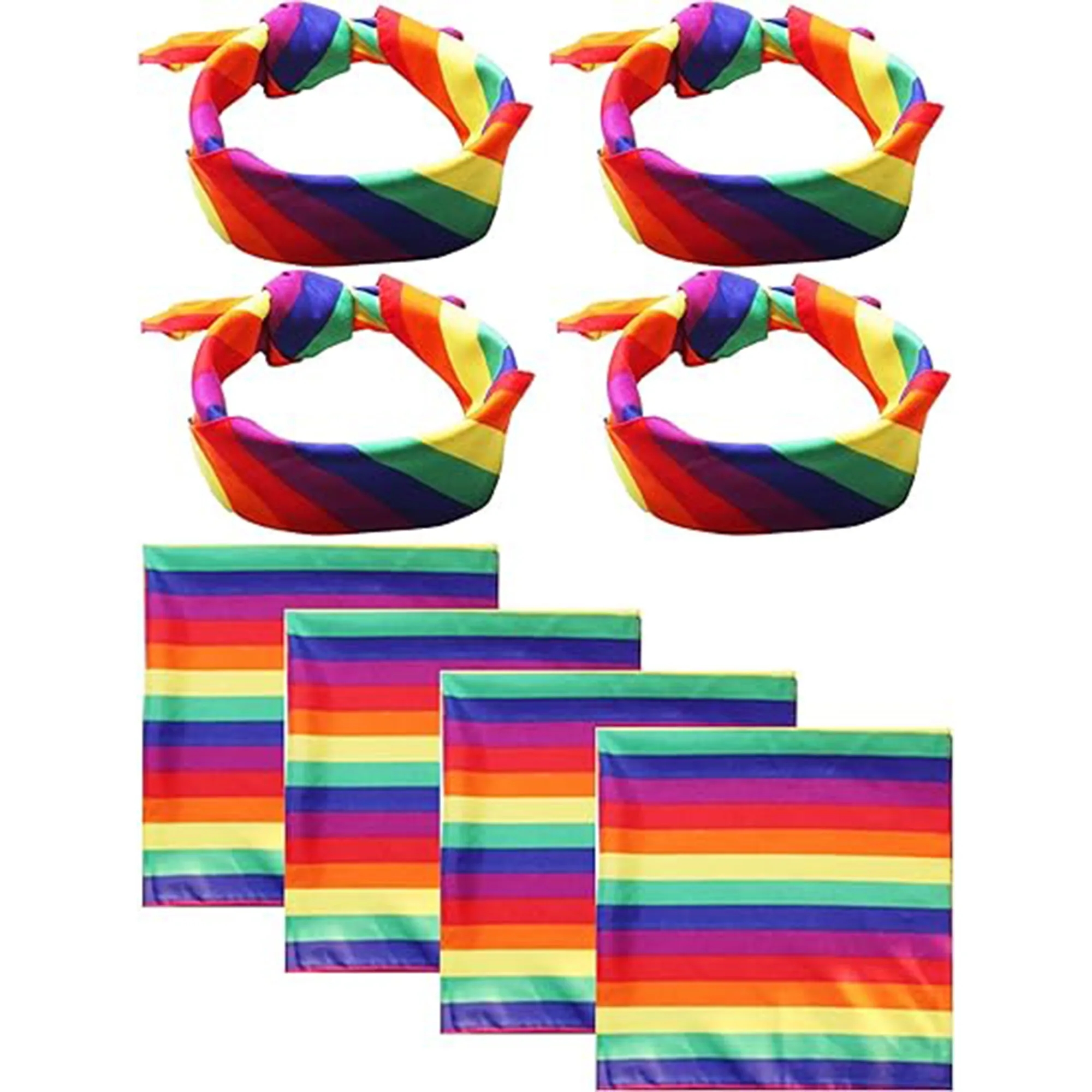 Gay Pride Rainbow Bandana MOQ 50
