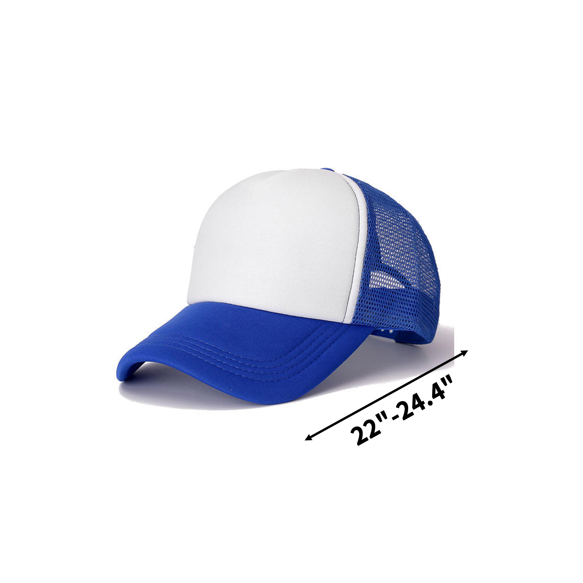 Five Panel Foam Front Trucker Cap With Mesh Back 18