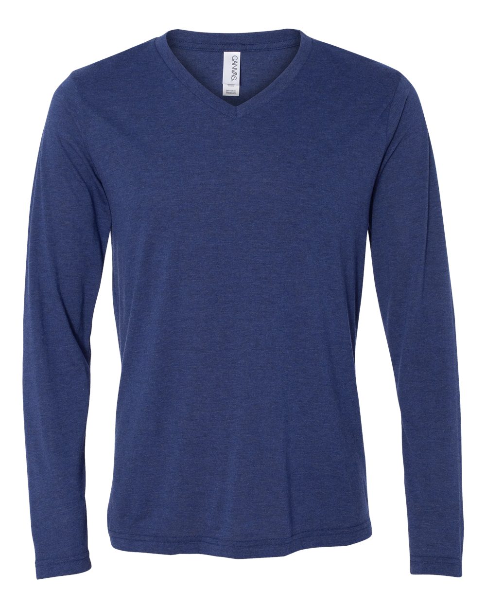 Unisex Long Sleeve V-Neck Tee - 3425 25