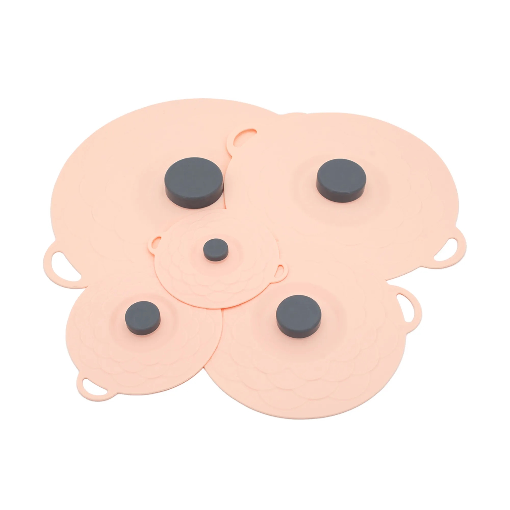 Silicone Food Cover Set, Reusable Dust Protector 5 Piece 9