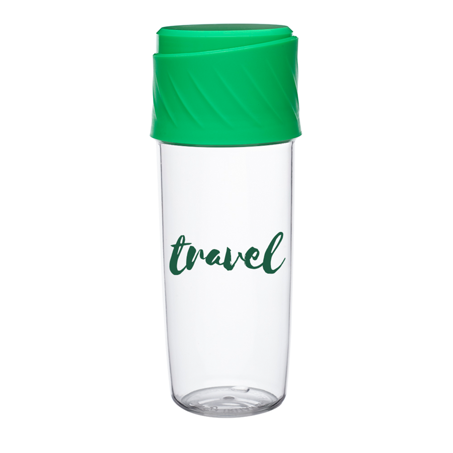 Sip-N-Snack Plastic Water Bottles 16 oz 9