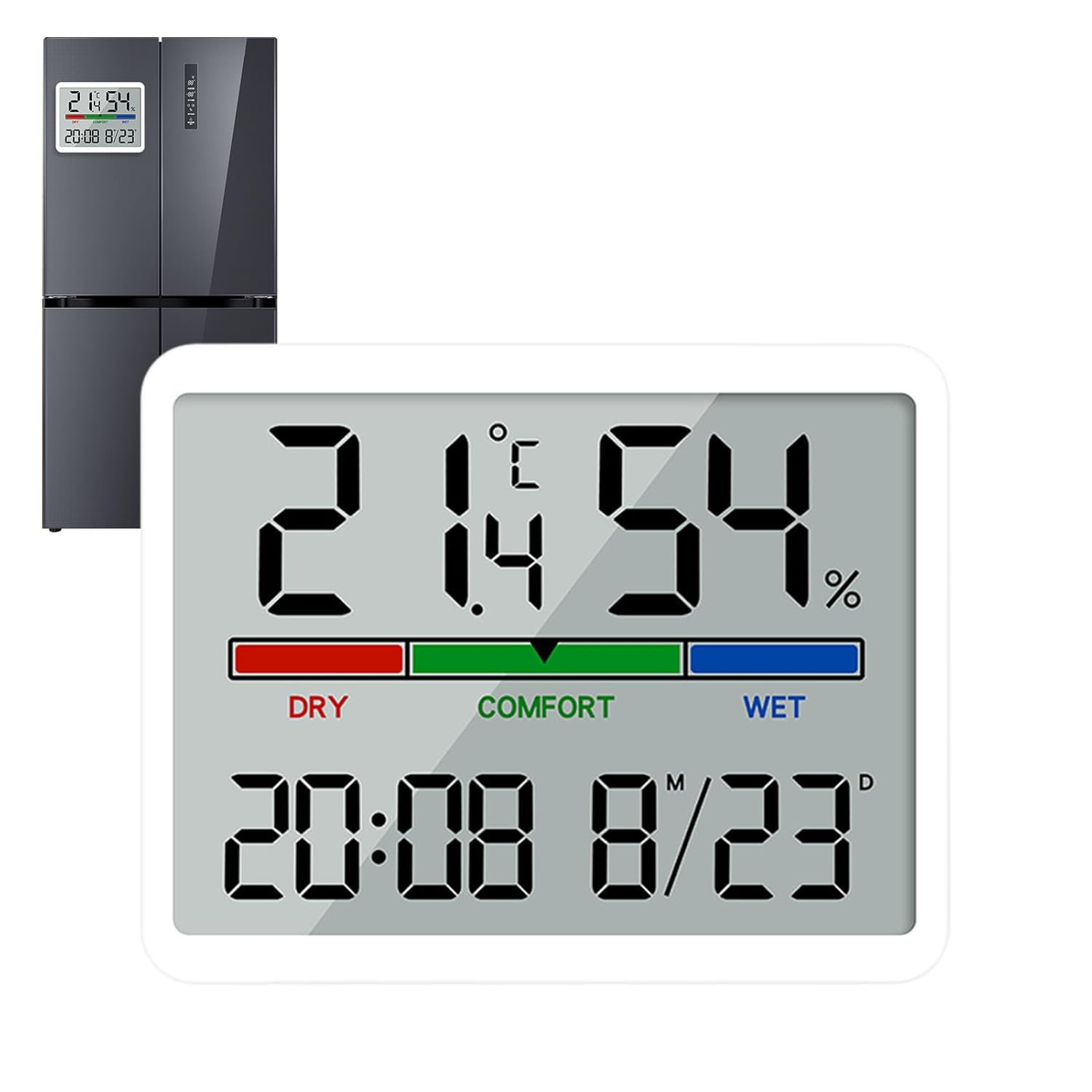 Digital Weather Station Clock with Indoor/Outdoor Monitoring 11