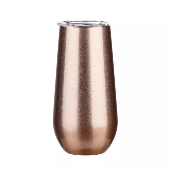 6 Oz. Double Wall Stainless Steel Wine Tumbler 16