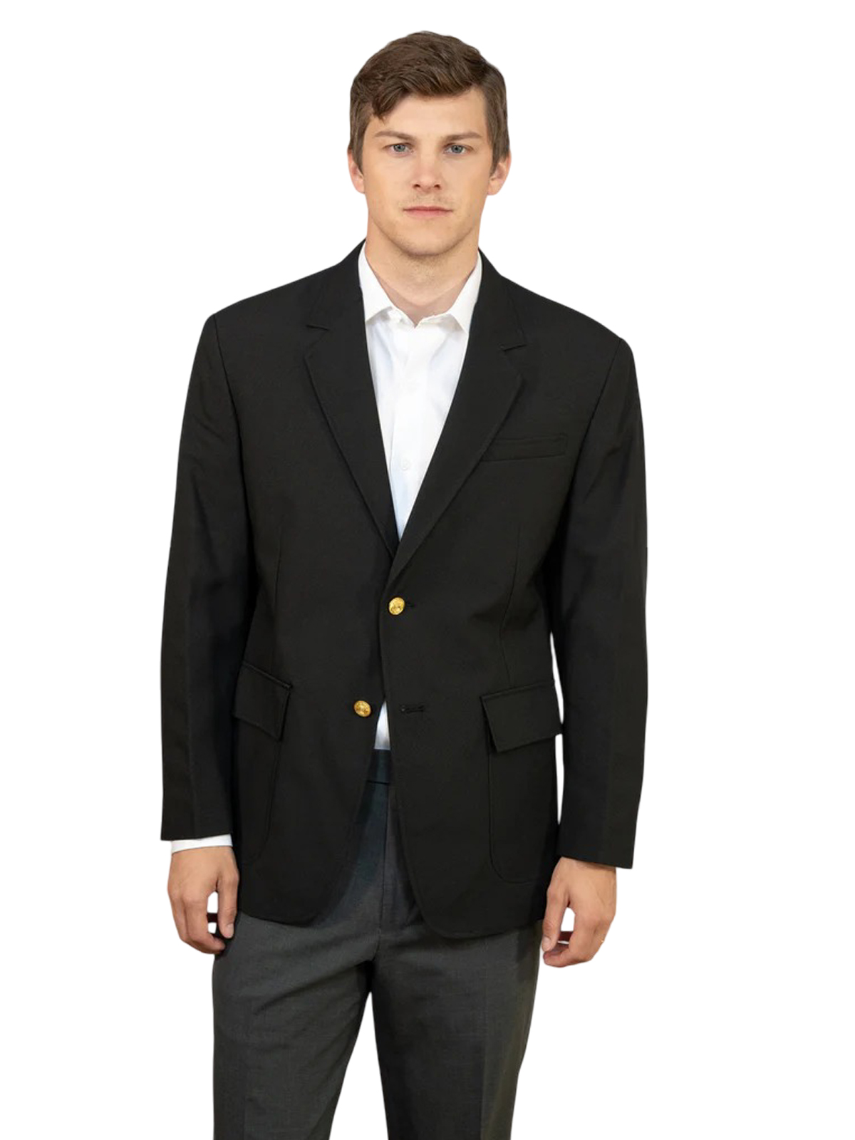 Executive Apparel - Men's 6-Pocket Single-Breasted Blazer 1