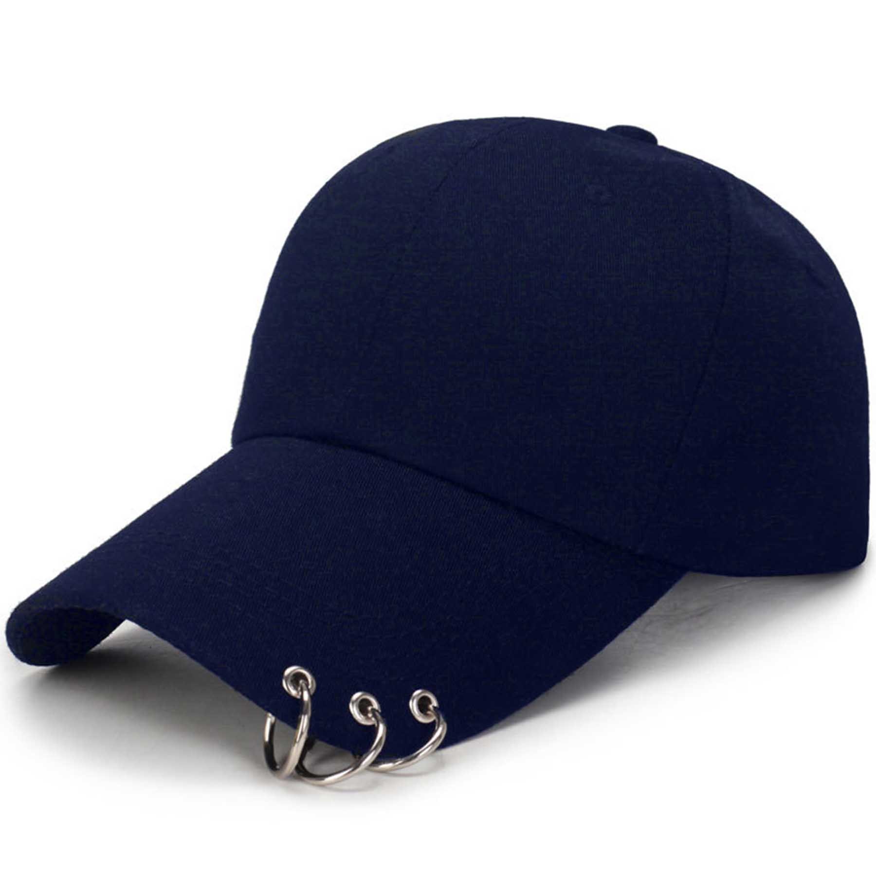 Baseball Cap With Iron Rings 4